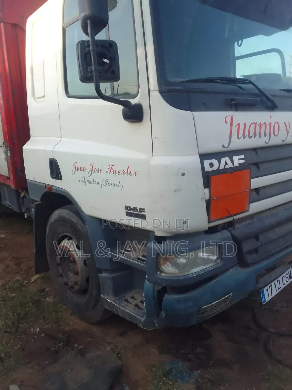 Daf 75 Cf (360) Half Body Truck - Direct Tokunbo (Rutor Engine