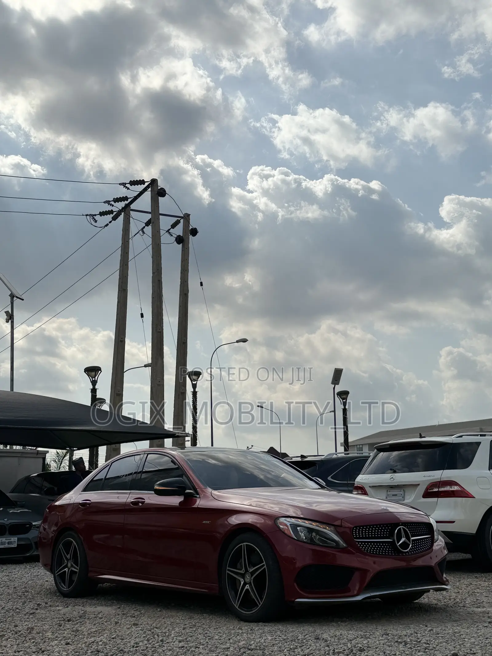Mercedes-Benz C450 2016 Red
