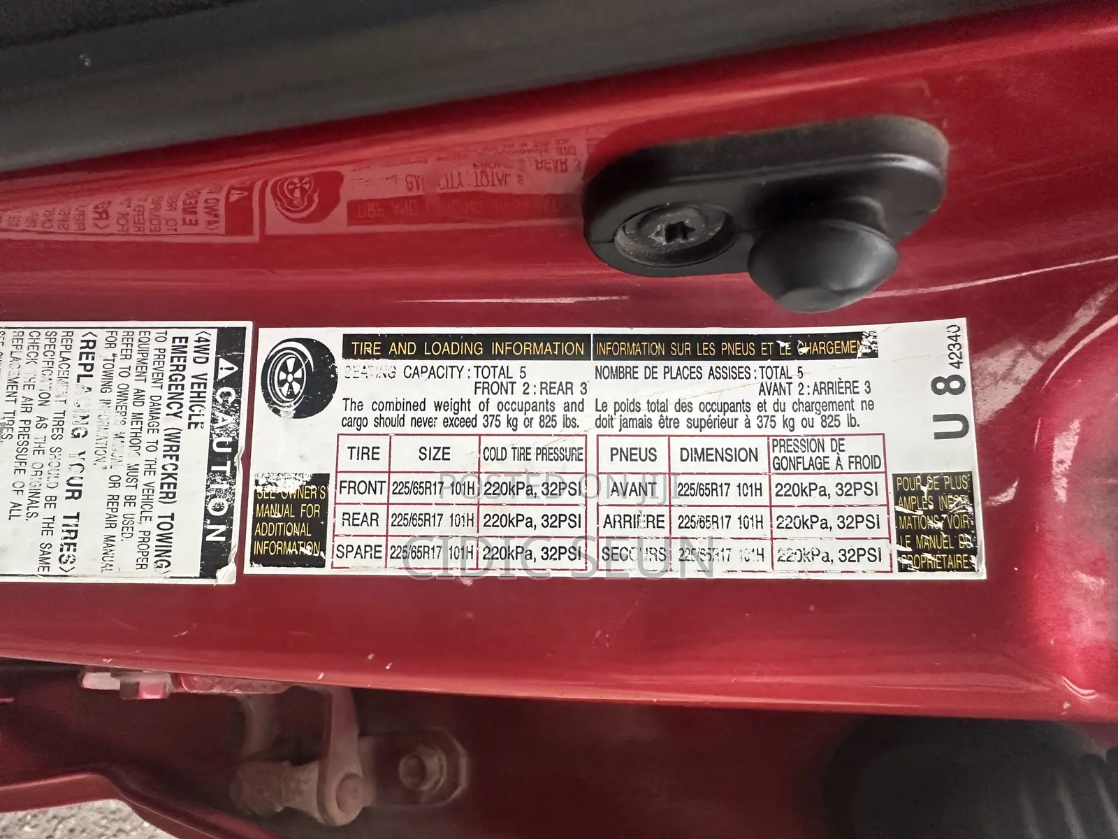Toyota RAV4 4x4 2009 Red