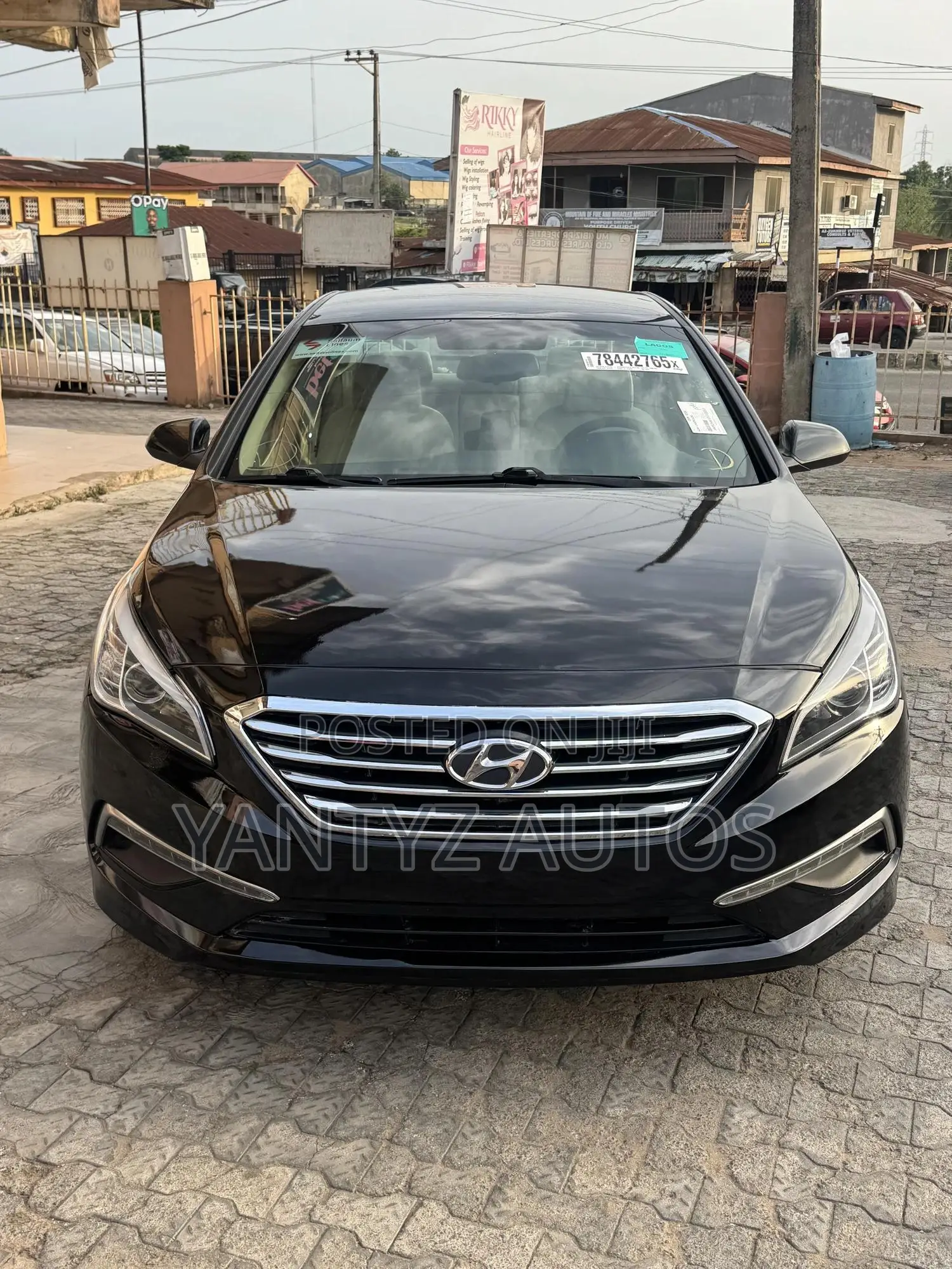 Hyundai Sonata SE 4dr Sedan (2.4L 4cyl 6A) 2015 Black