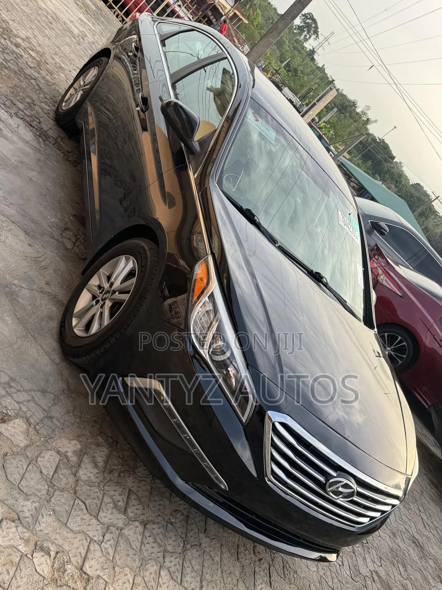 Hyundai Sonata SE 4dr Sedan (2.4L 4cyl 6A) 2015 Black