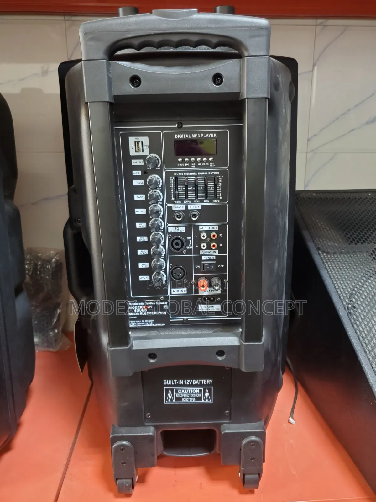 Modernday Sound Mlg1501kb Plus 15" Speaker System.