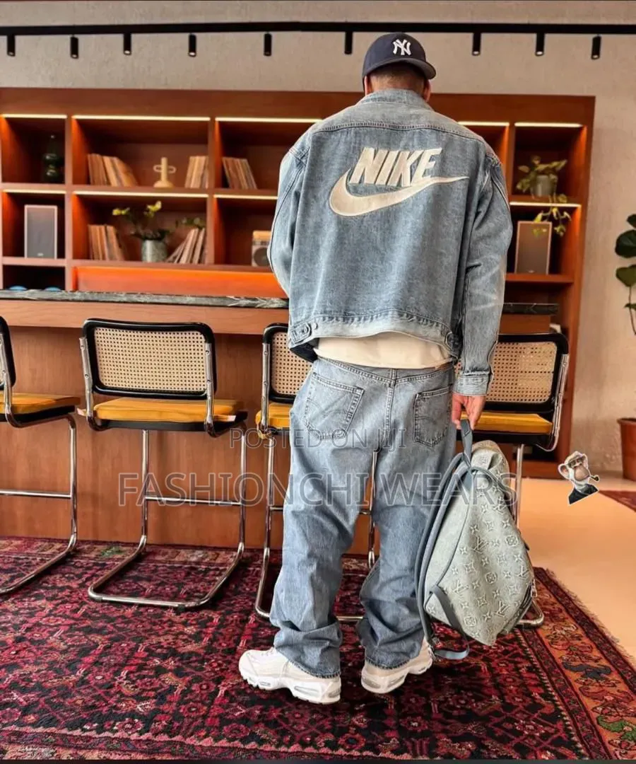 High Quality Mens Denim Two Piece