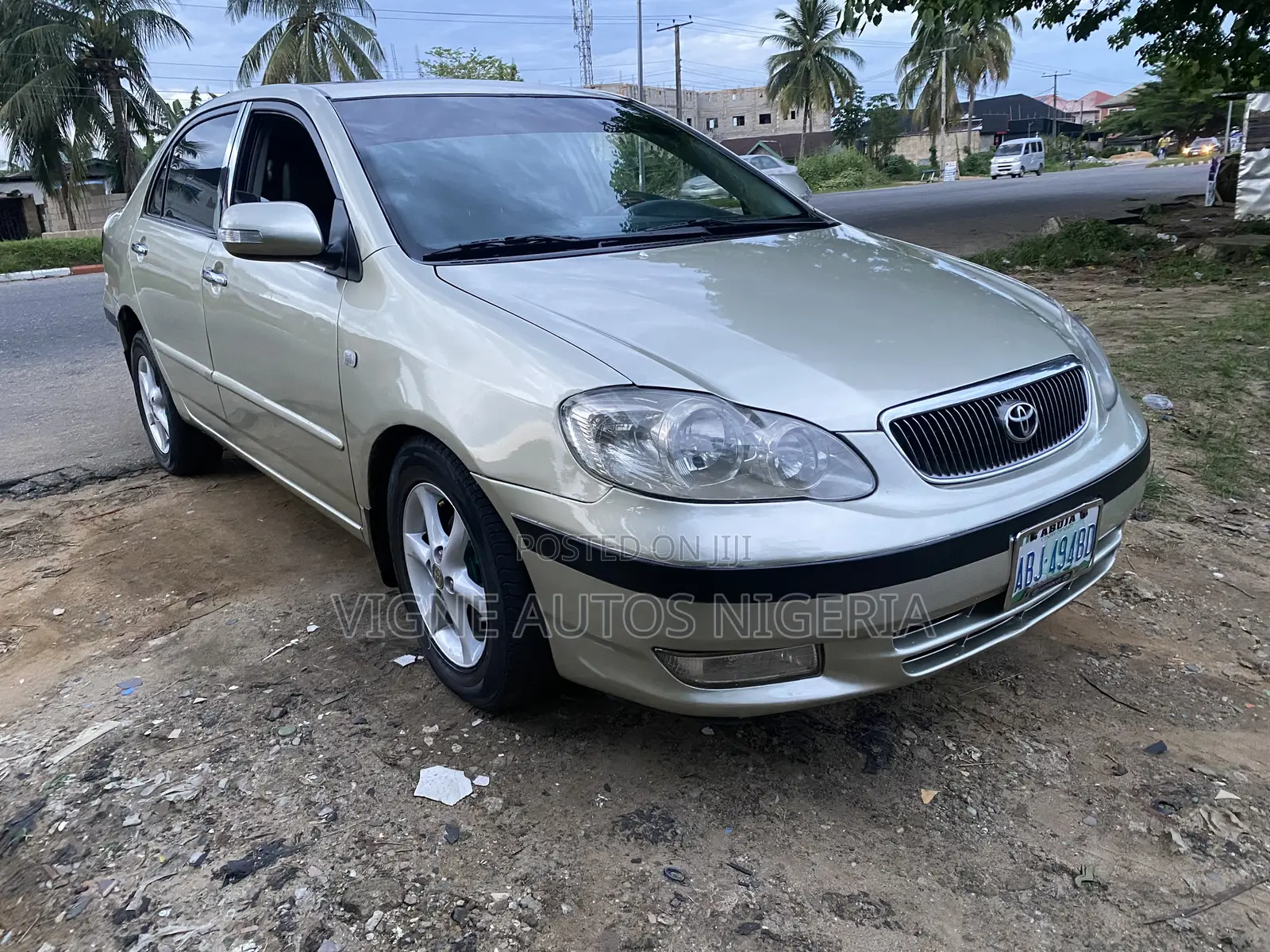 Toyota Corolla 2007 Gold