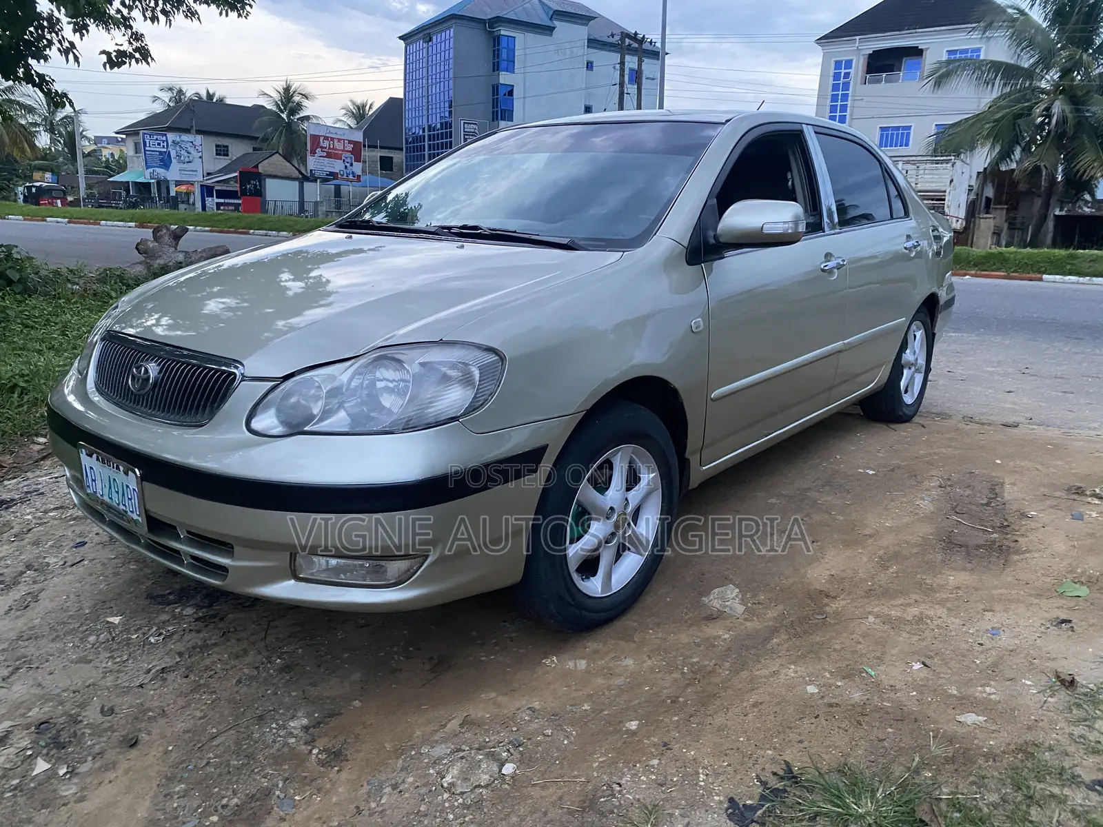 Toyota Corolla 2007 Gold