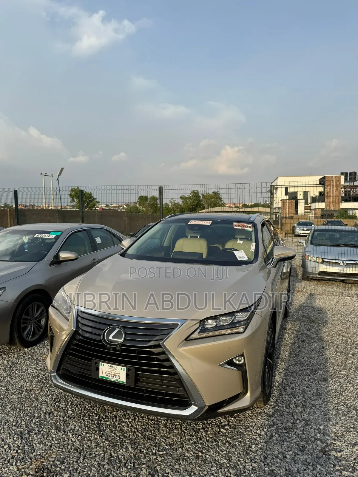 Lexus RX 2019 Gold