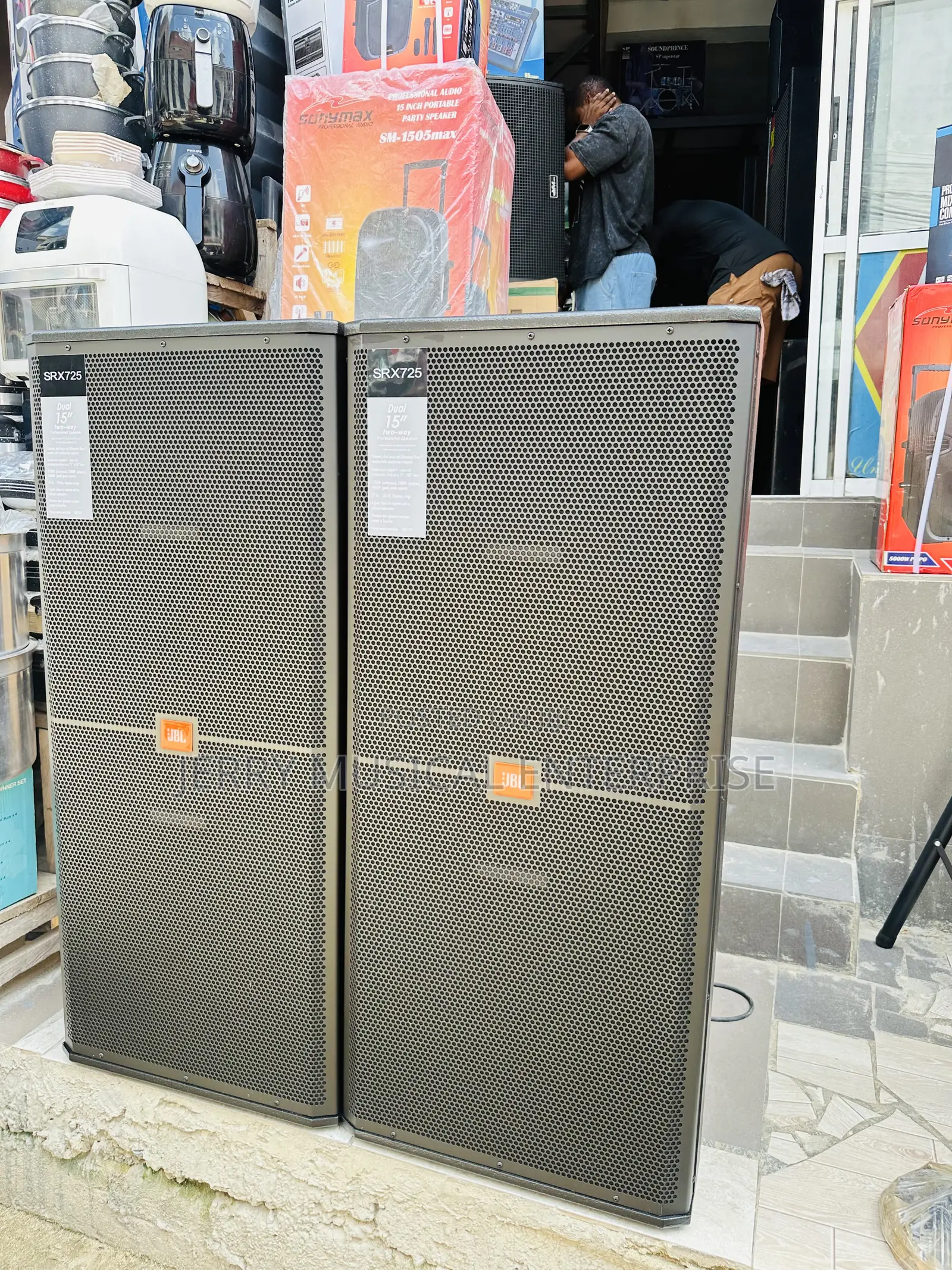JBL Professional Full Range Stage Speakers
