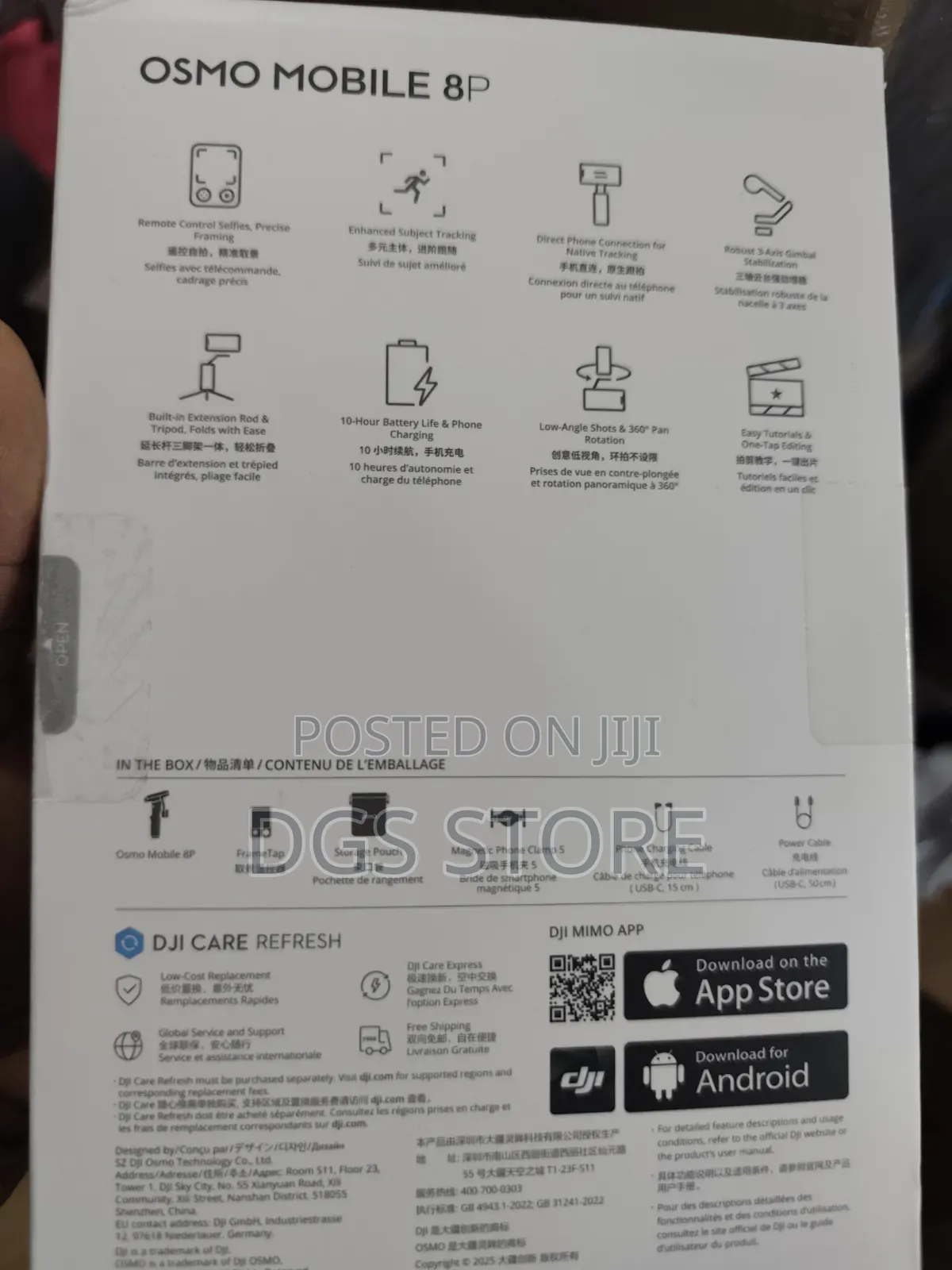 Dji Osmo Mobile 8p Gimbal