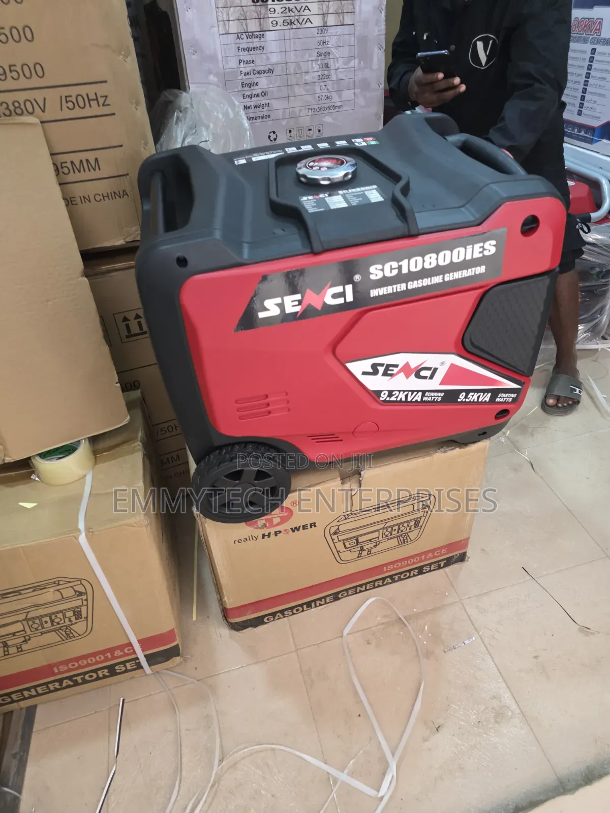 Come I Have Senci Remote Control Inverter Soundproo Petrol Gen(9.5kva)