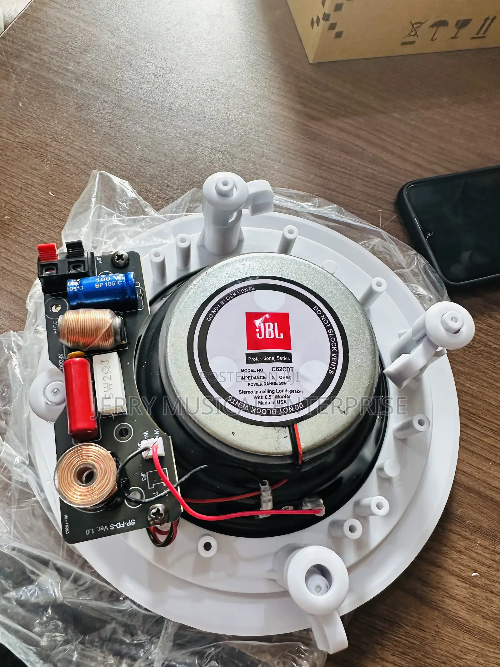 Original JBL Ceiling Speakers With Woofer
