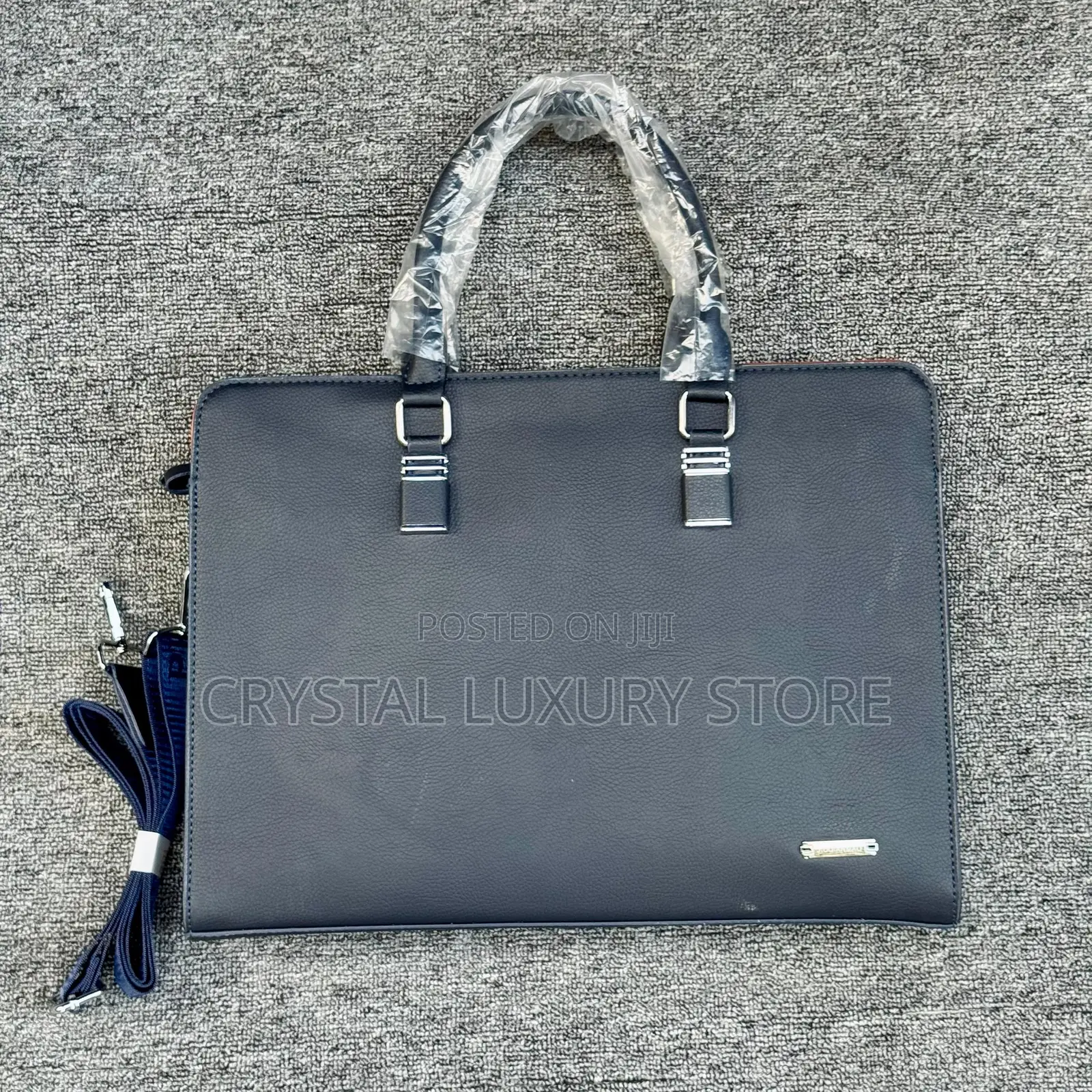 Hermes Quality Luxury Men Genuine Leather Laptop Bag