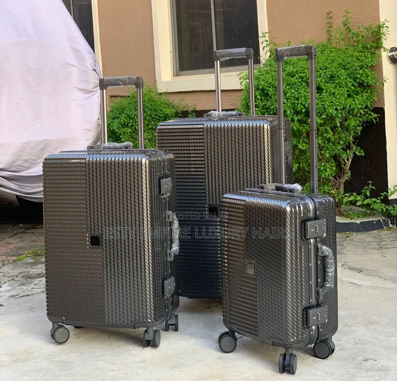 Aluminum Pure Quality Traveling Box Set of Three