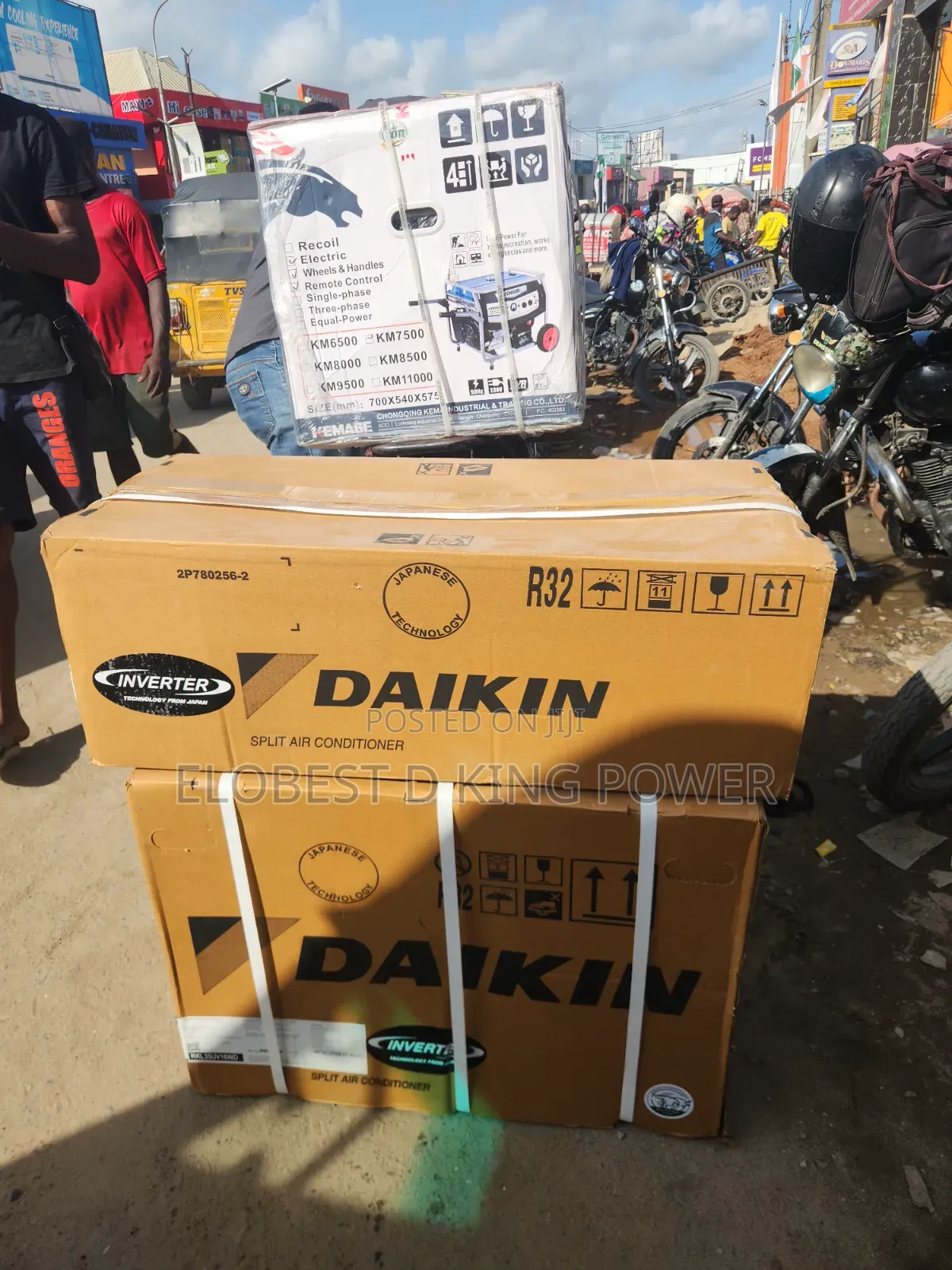 Daikin Inverter Ac 1.5hp With Kits Copper Condenser
