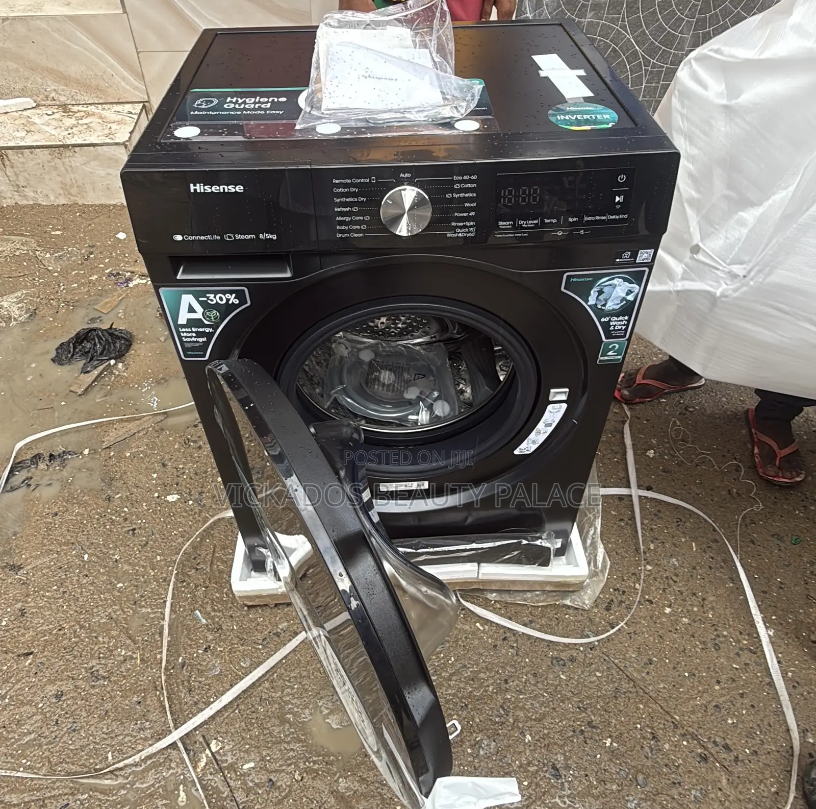 Hisense Front Load 10.5kg (Wf3s1043bt) Washing Machine