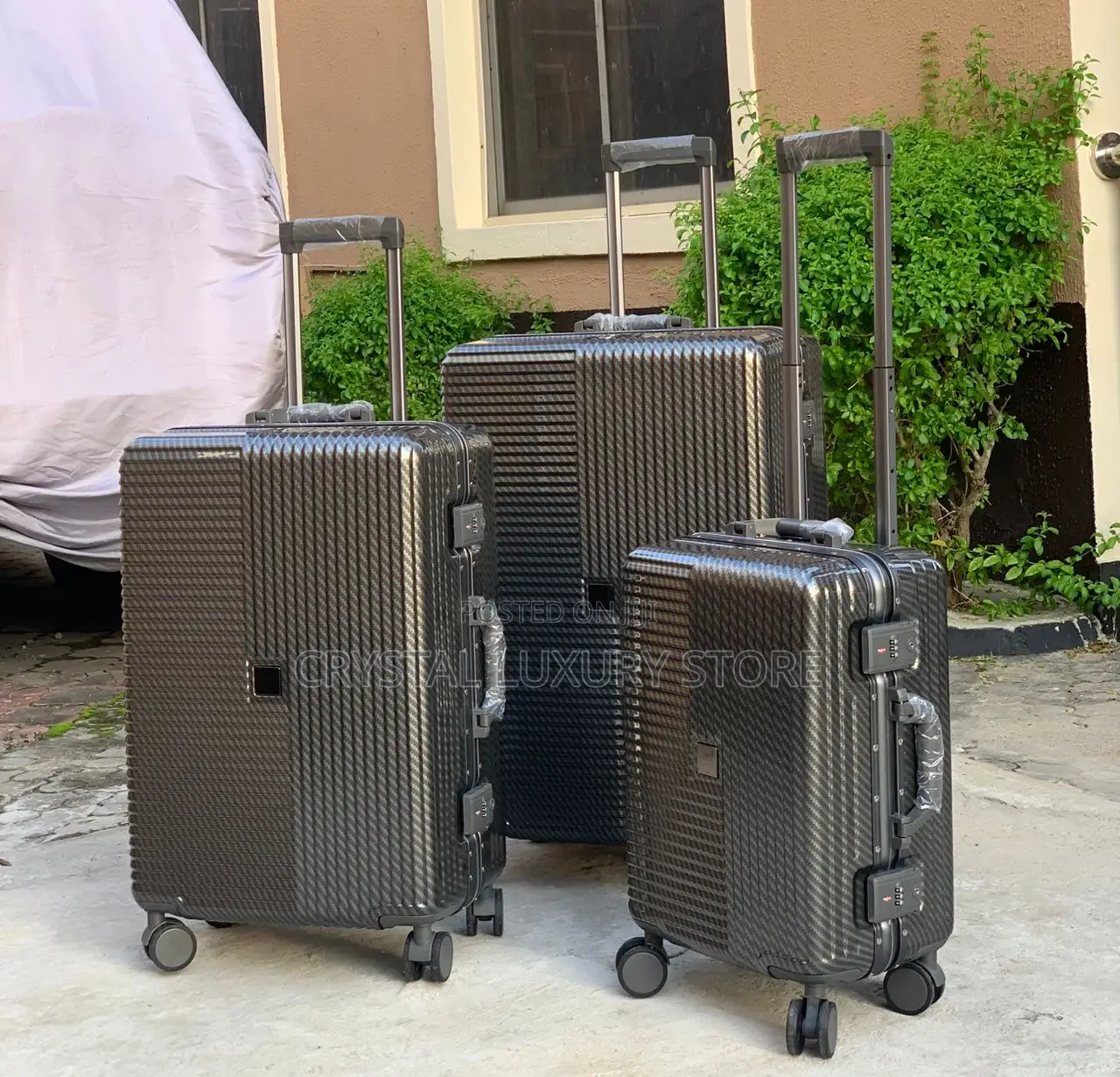 Pure Aluminium Quality Luxury Travel Luggage