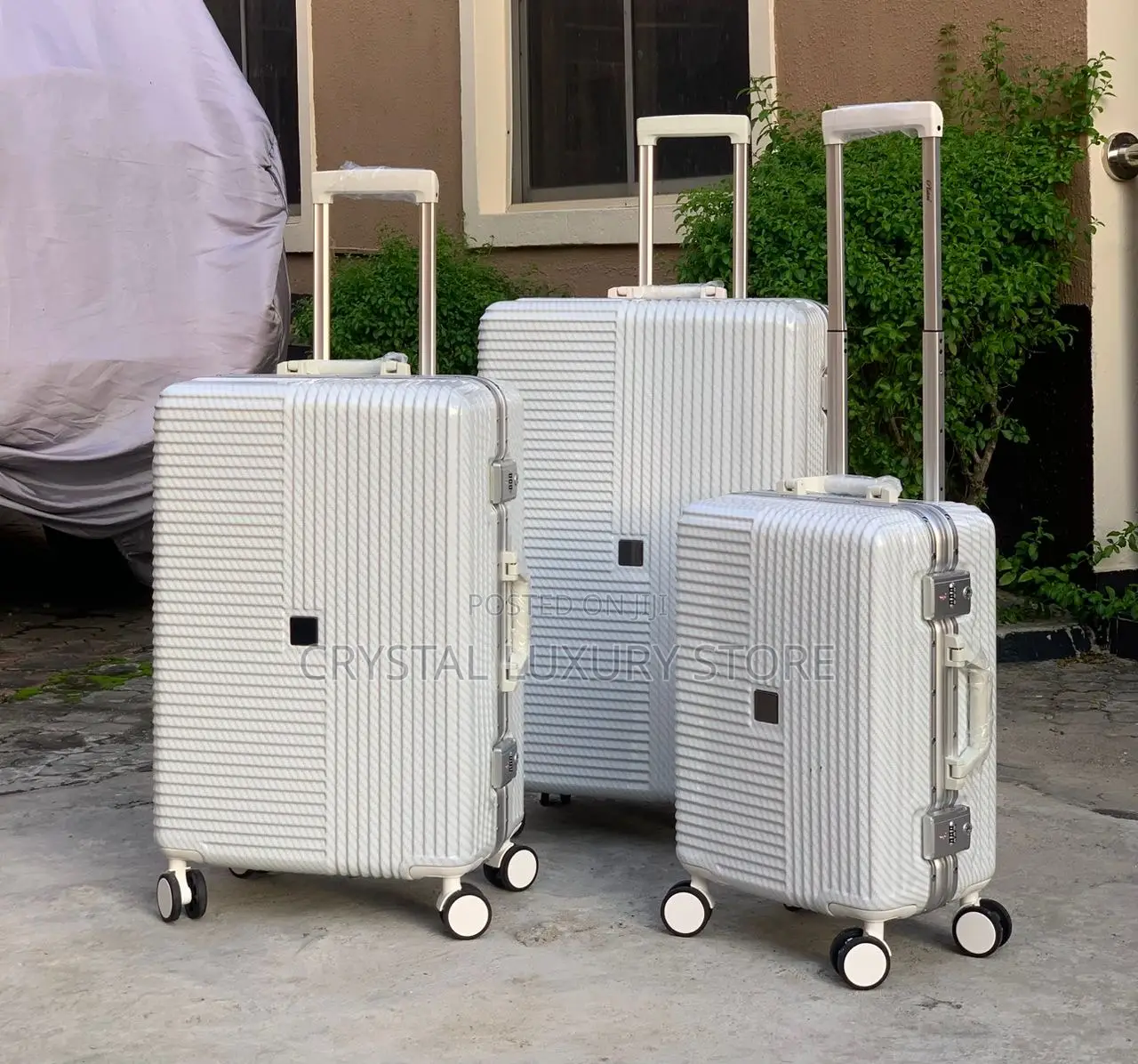 Pure Aluminium Quality Luxury Travel Luggage