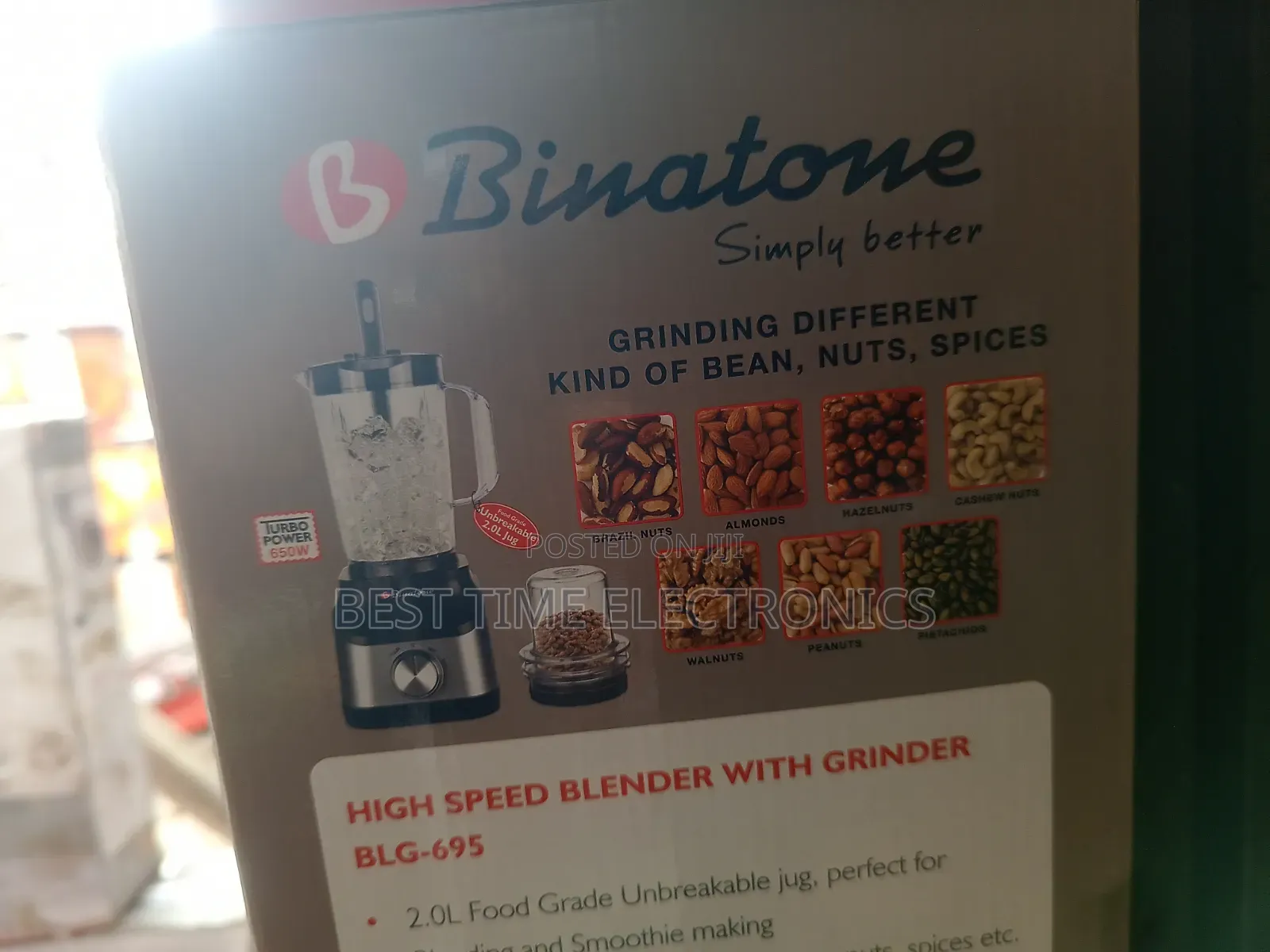 Binatone High Speed Grinder/Blender 695