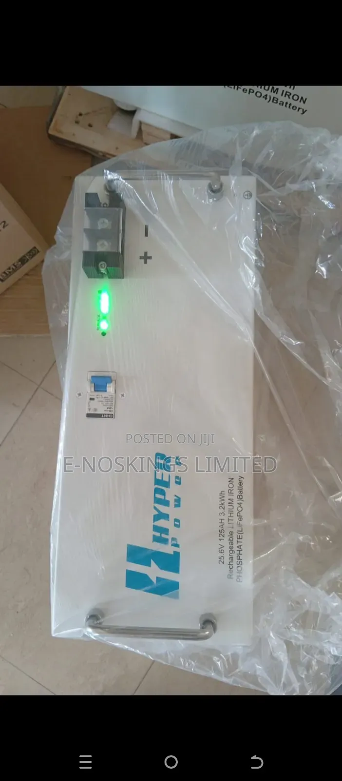 Hiyper 3,2kwh 24v Lithium Ion Battery