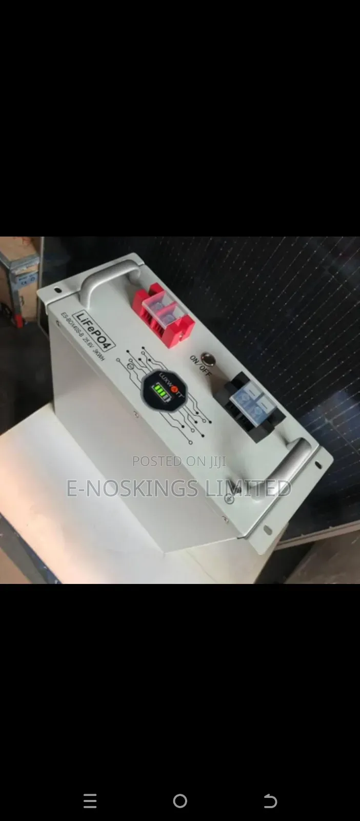 3kwh 24v Lithium Ion Battery