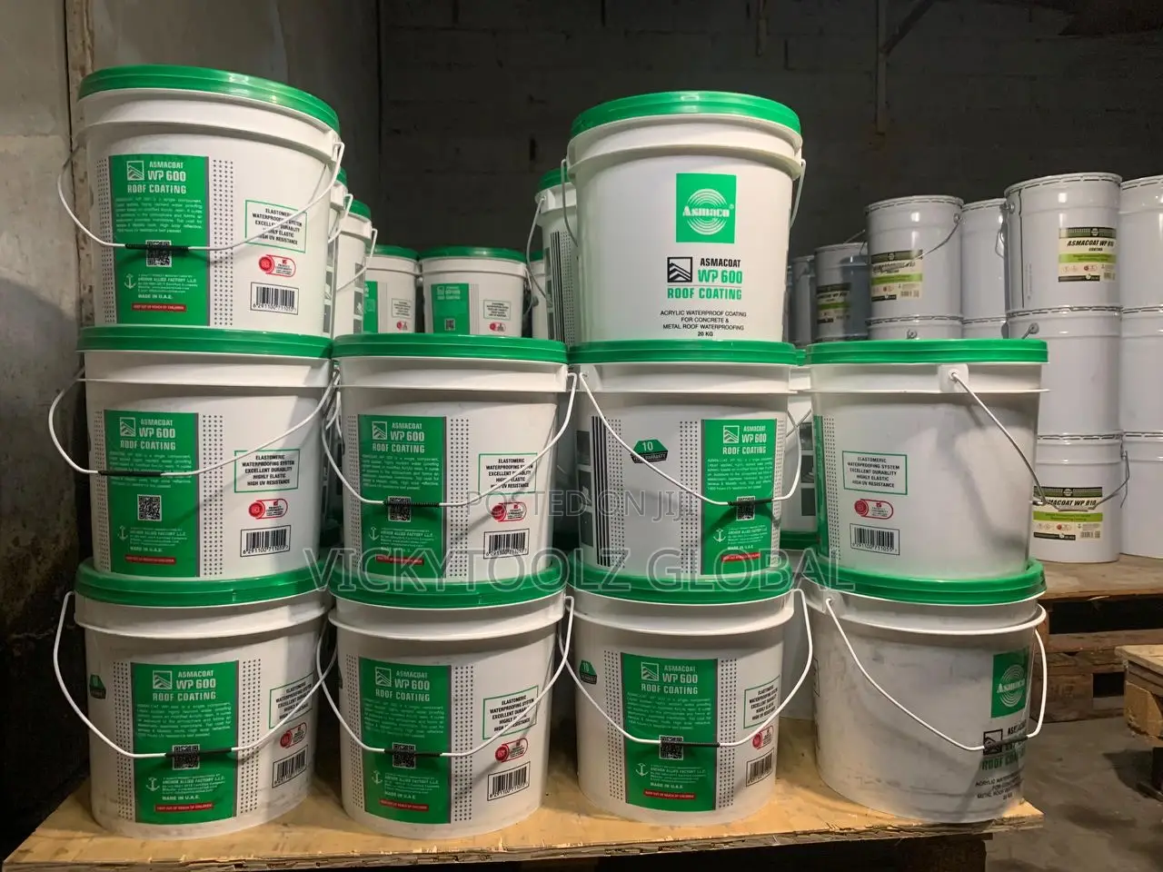 Asmacoat Wp600 Roof Coating Acrylic Waterproof Coating