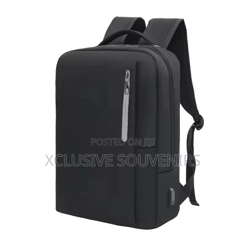 Custom Logo Men's Multi-Functional Waterproof Usb Port Laptop Backpack