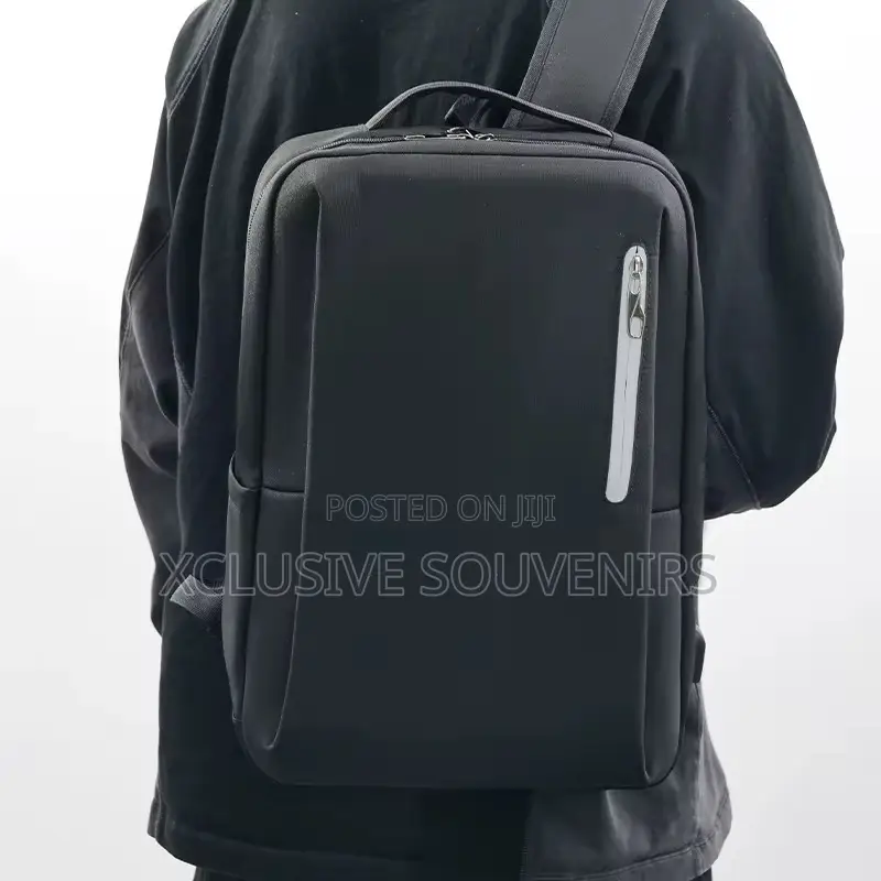 Custom Logo Men's Multi-Functional Waterproof Usb Port Laptop Backpack