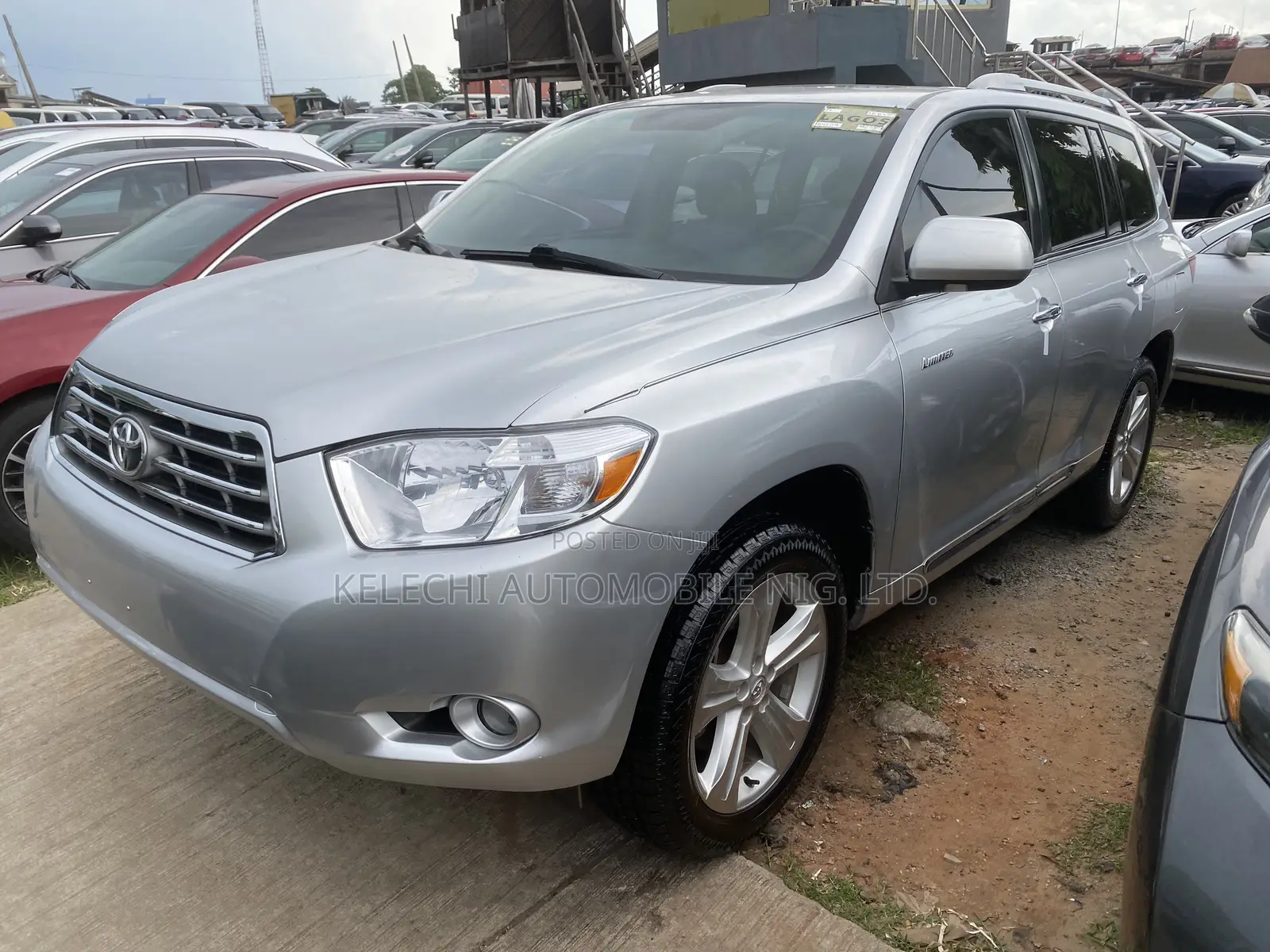 Toyota Highlander Limited 2010 Silver