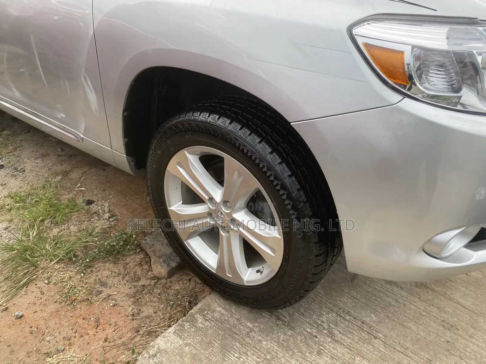 Toyota Highlander Limited 2010 Silver