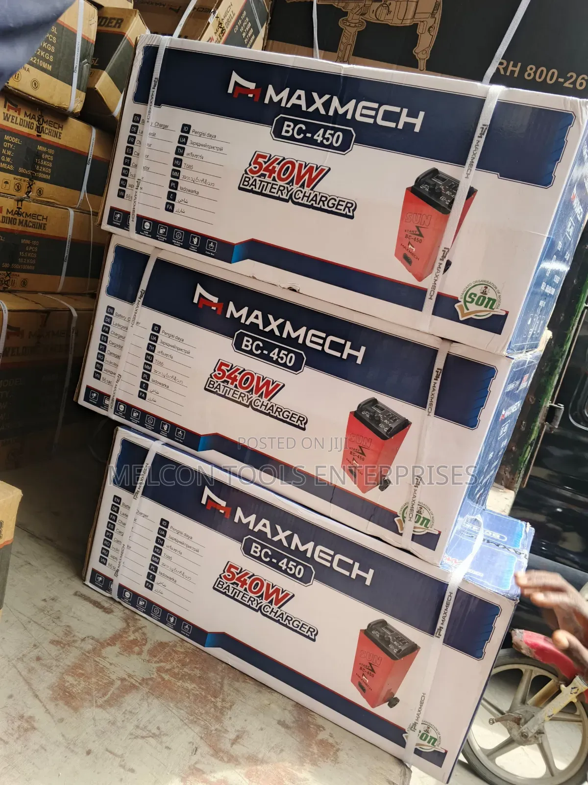 450 Maxmech Battery Charger
