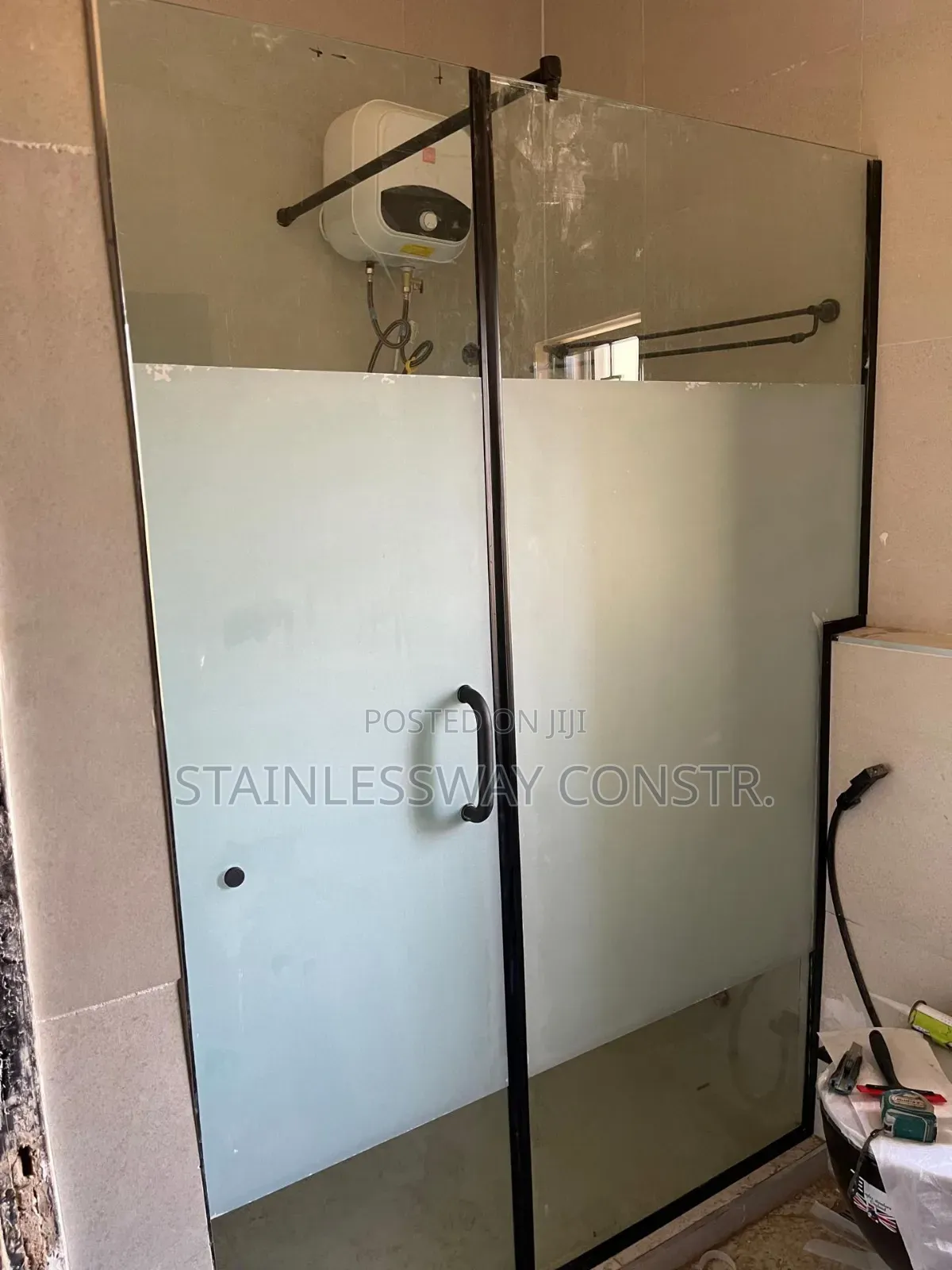 Shower Glass Oval Cubicle