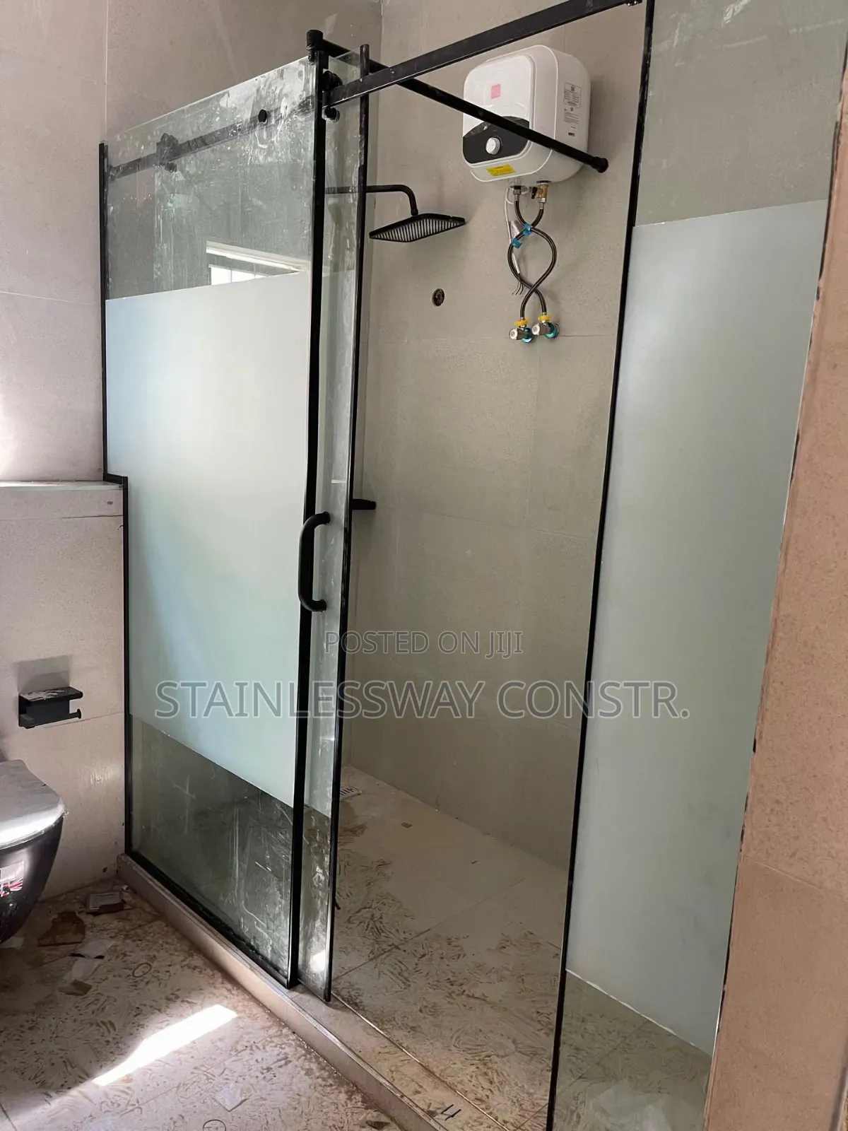 Shower Glass Oval Cubicle