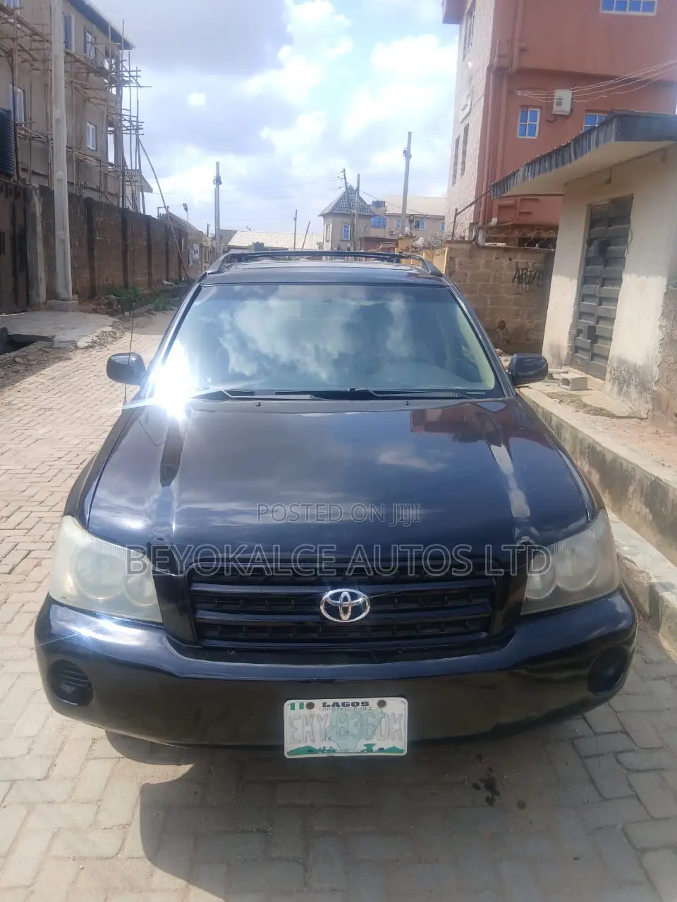 Toyota Highlander Limited V6 4x4 2004 Black