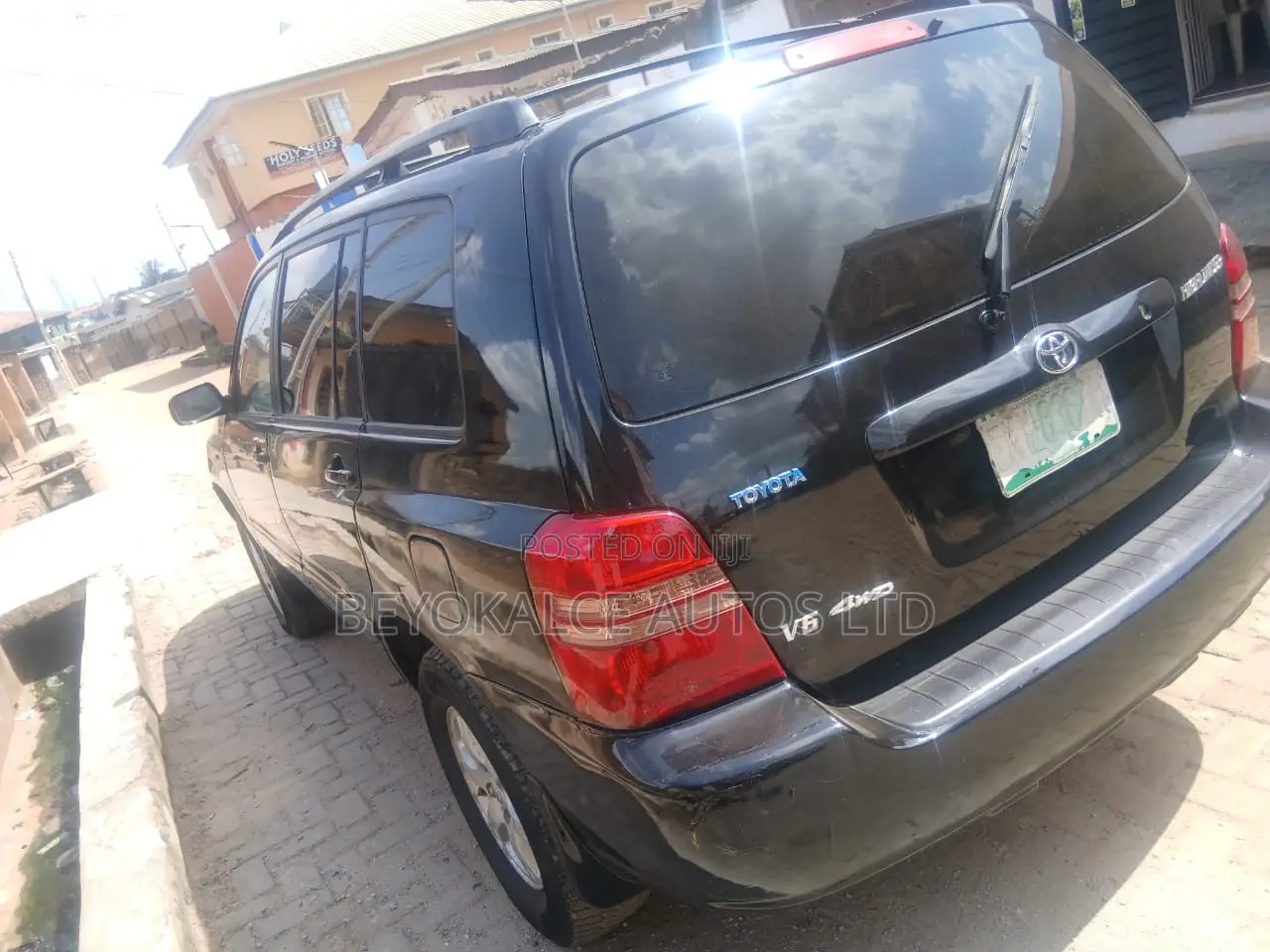 Toyota Highlander Limited V6 4x4 2004 Black