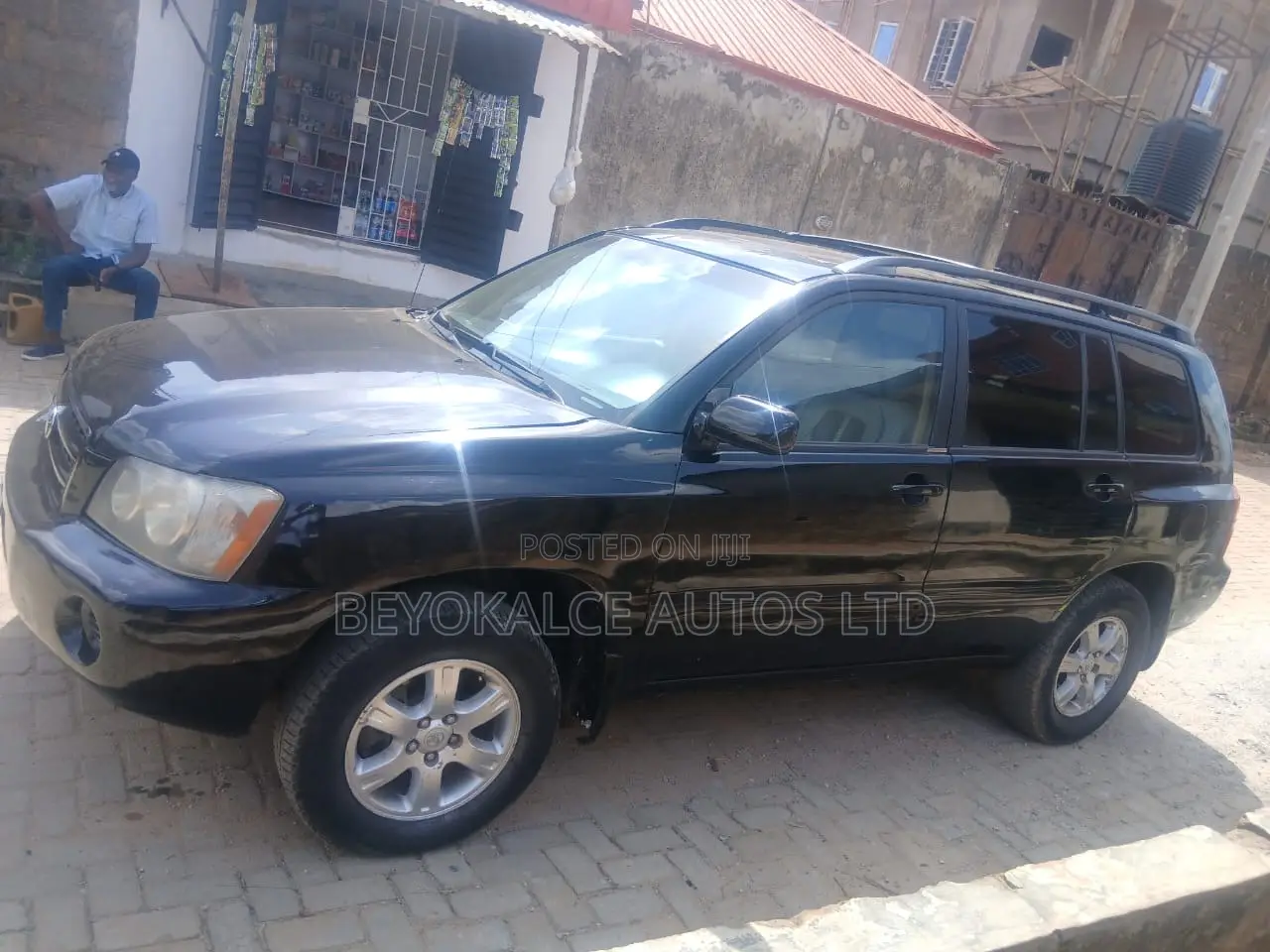Toyota Highlander Limited V6 4x4 2004 Black