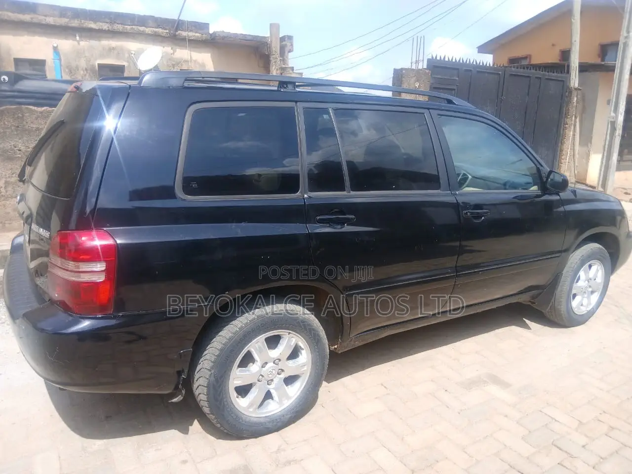 Toyota Highlander Limited V6 4x4 2004 Black