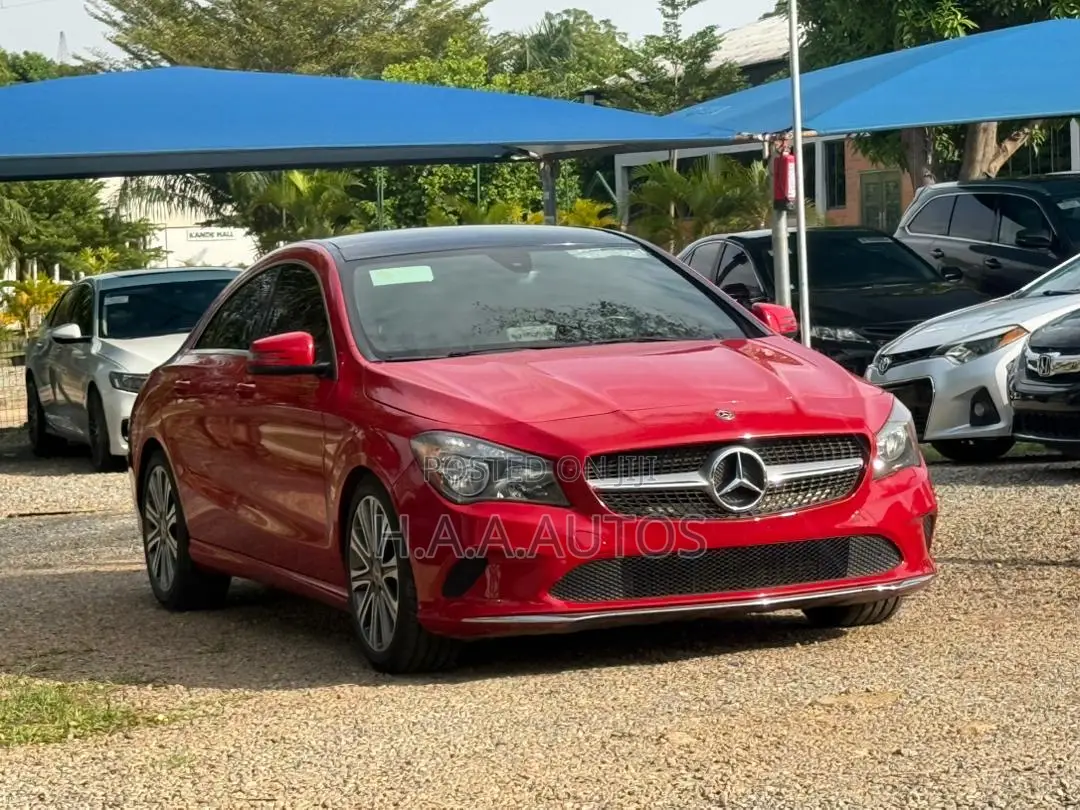 Mercedes-Benz CLA-Class 2018 Red