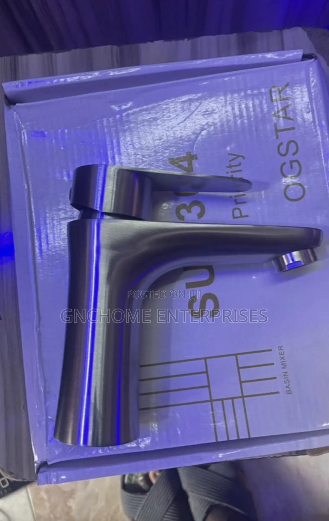 Antirust Basin Mixer Tap (Round)