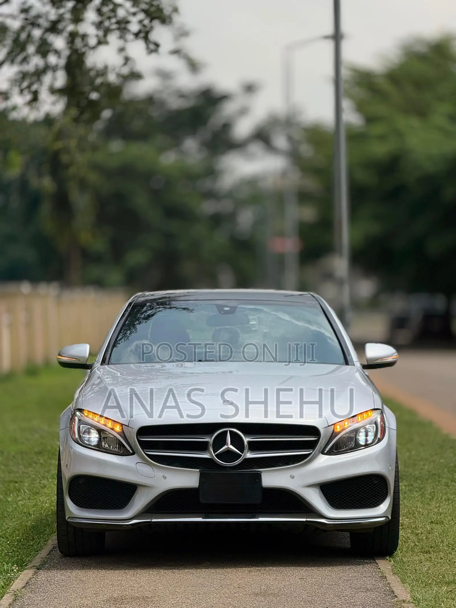 Mercedes-Benz C400 4Matic AWD Sedan (3.0L V6 7A) 2015 Silver