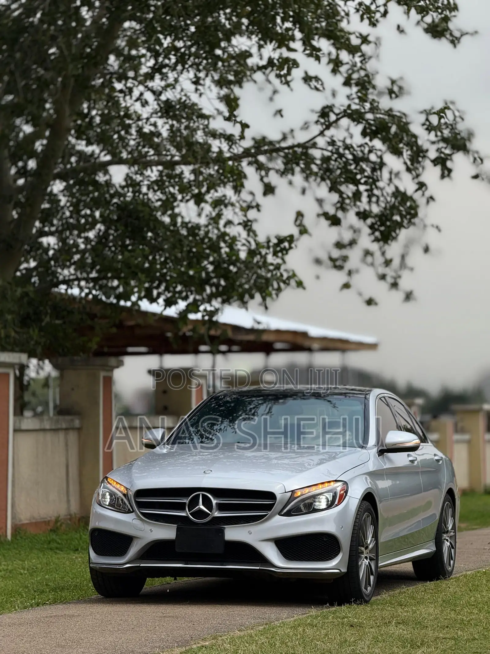 Mercedes-Benz C400 4Matic AWD Sedan (3.0L V6 7A) 2015 Silver