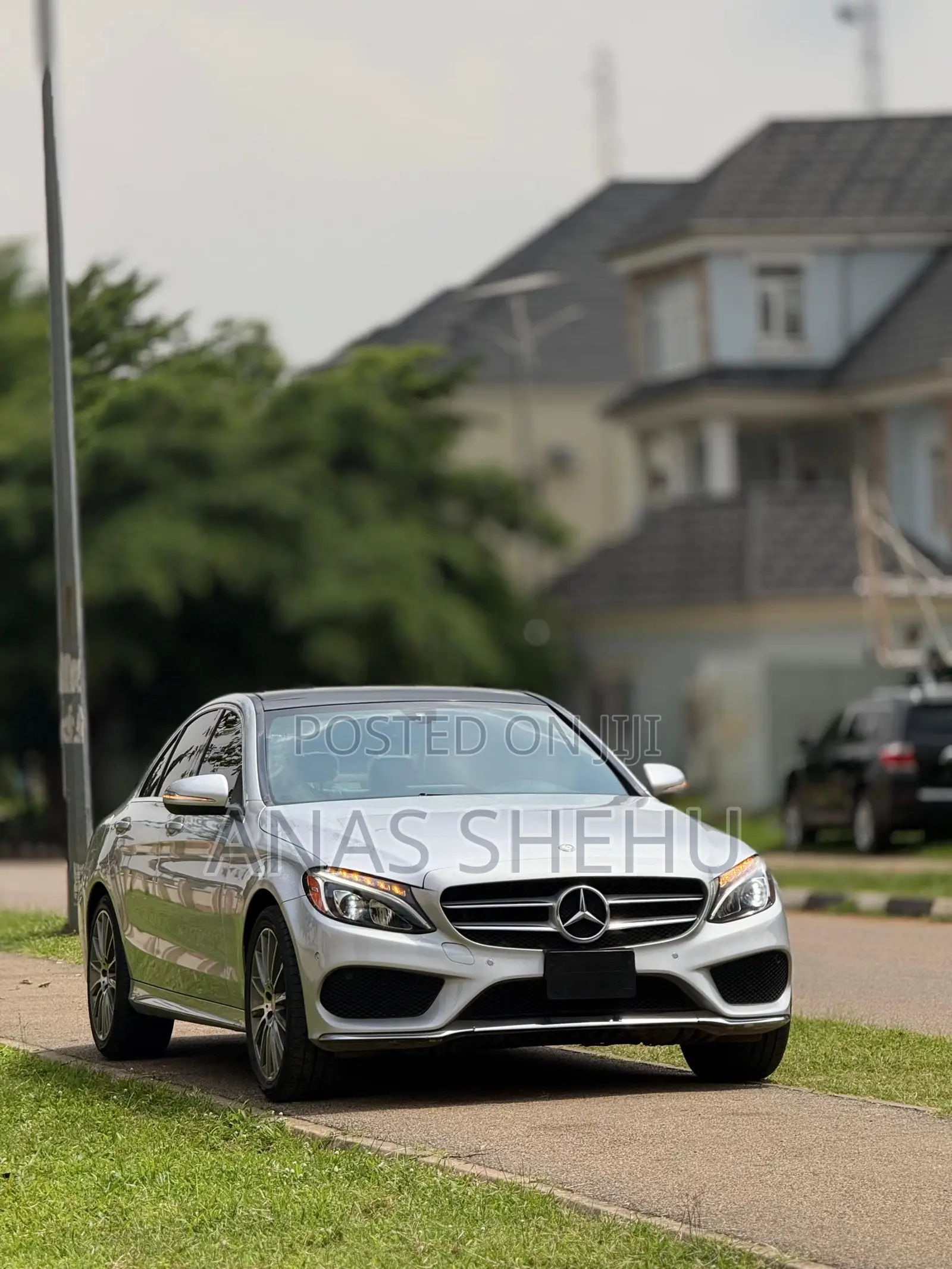 Mercedes-Benz C400 4Matic AWD Sedan (3.0L V6 7A) 2015 Silver