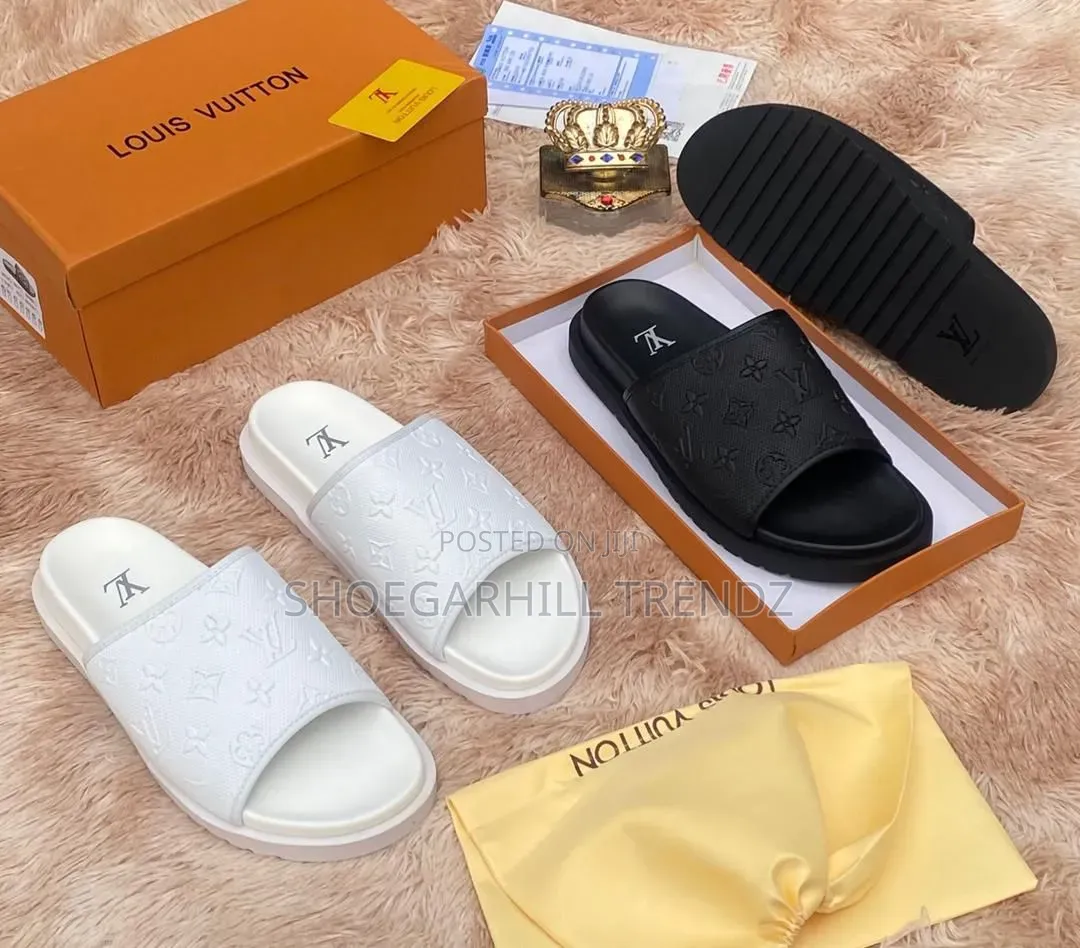 Men Lv Palm Slippers Inn2 Colours
