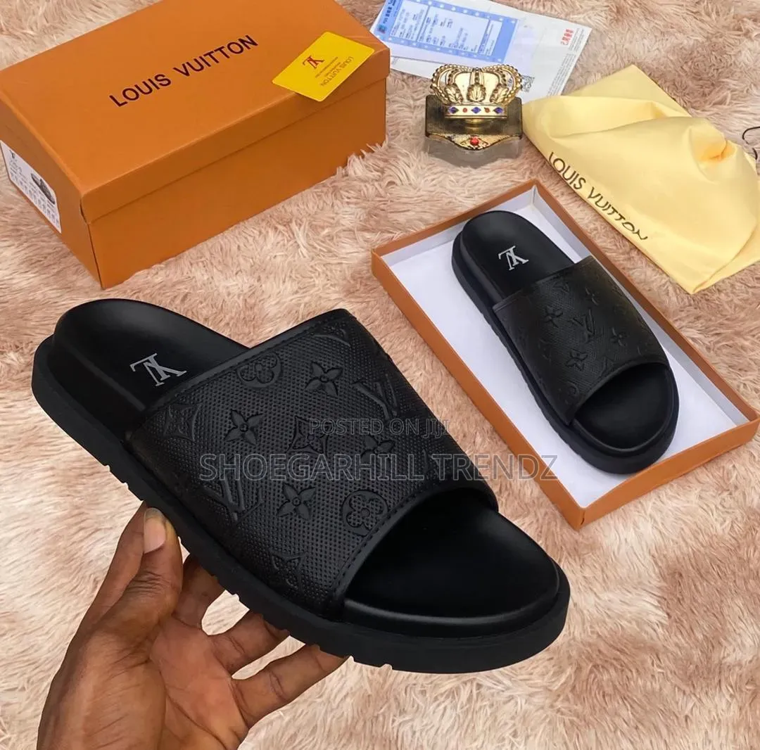 Men Lv Palm Slippers Inn2 Colours