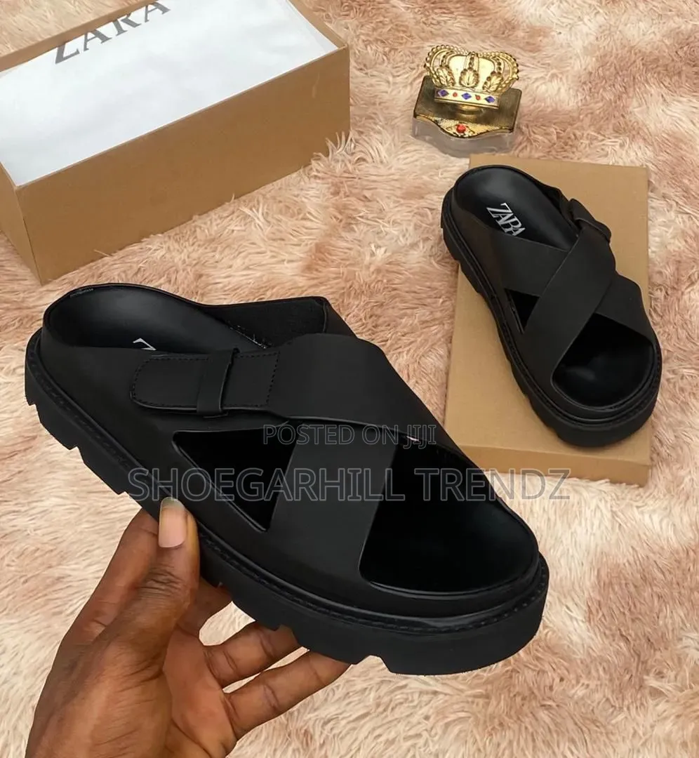 Men Pedro and Zara Criss Cross Palm Slippers