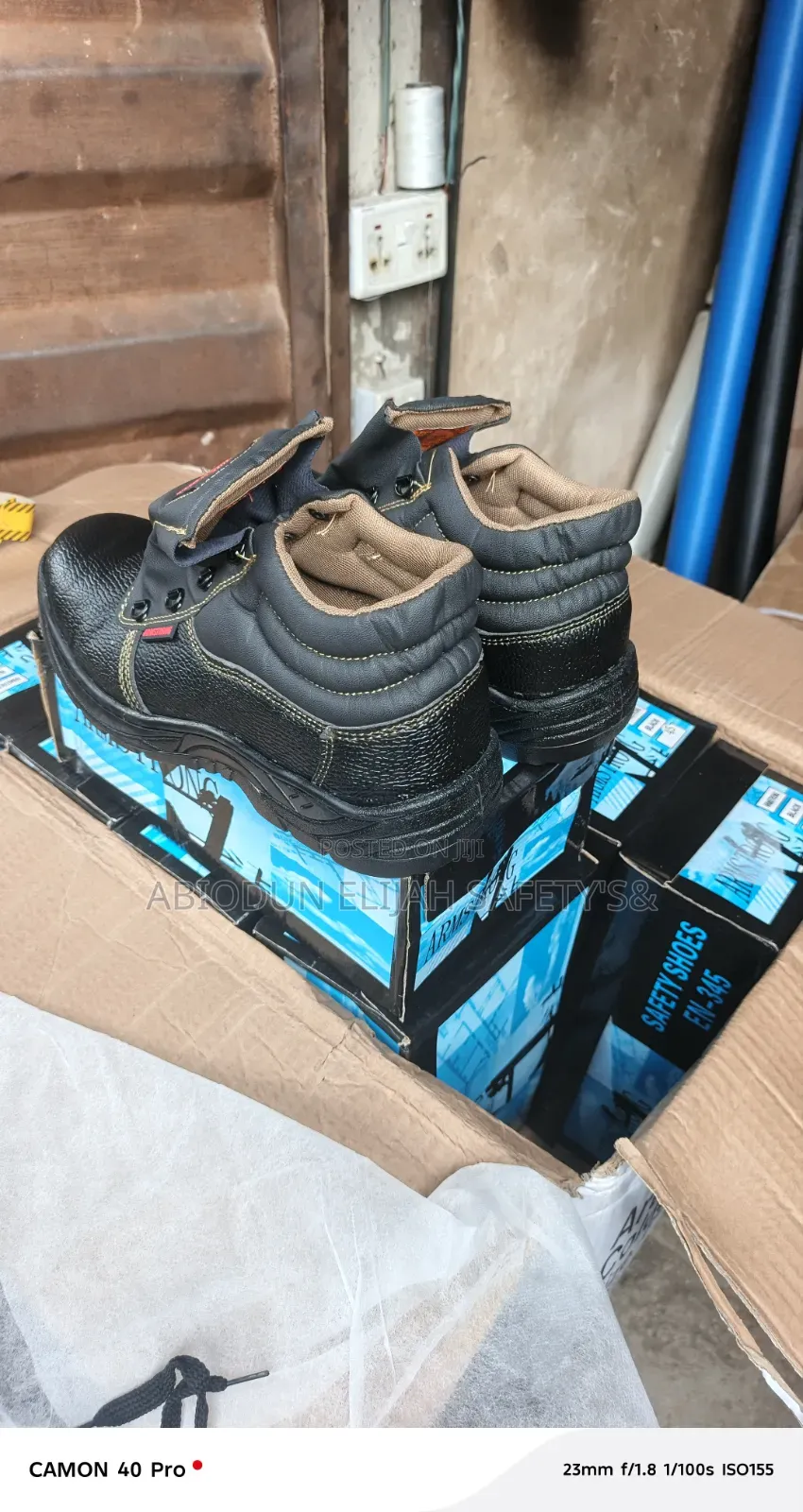 Original Quality Safety Boots All Sizes(Armstrong)