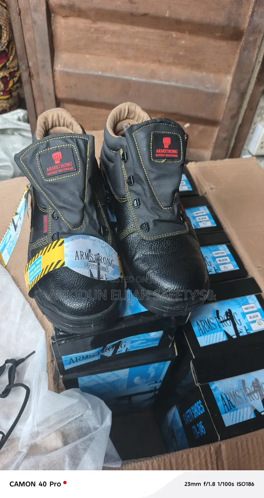 Original Quality Heavy Duty Safety Boots All Sizes