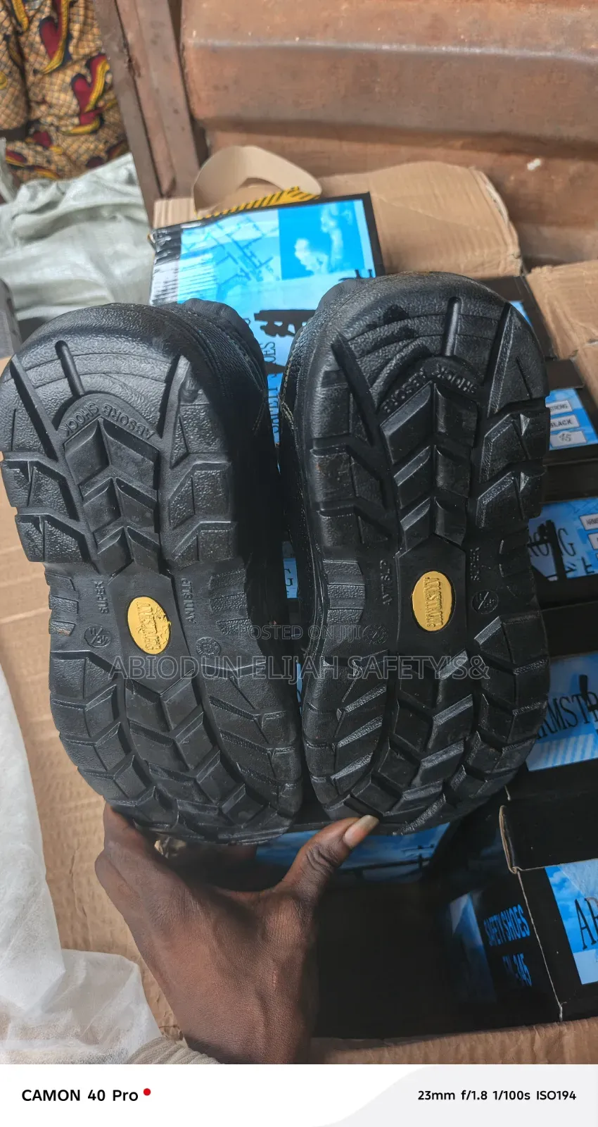 Original Quality Heavy Duty Safety Boots All Sizes