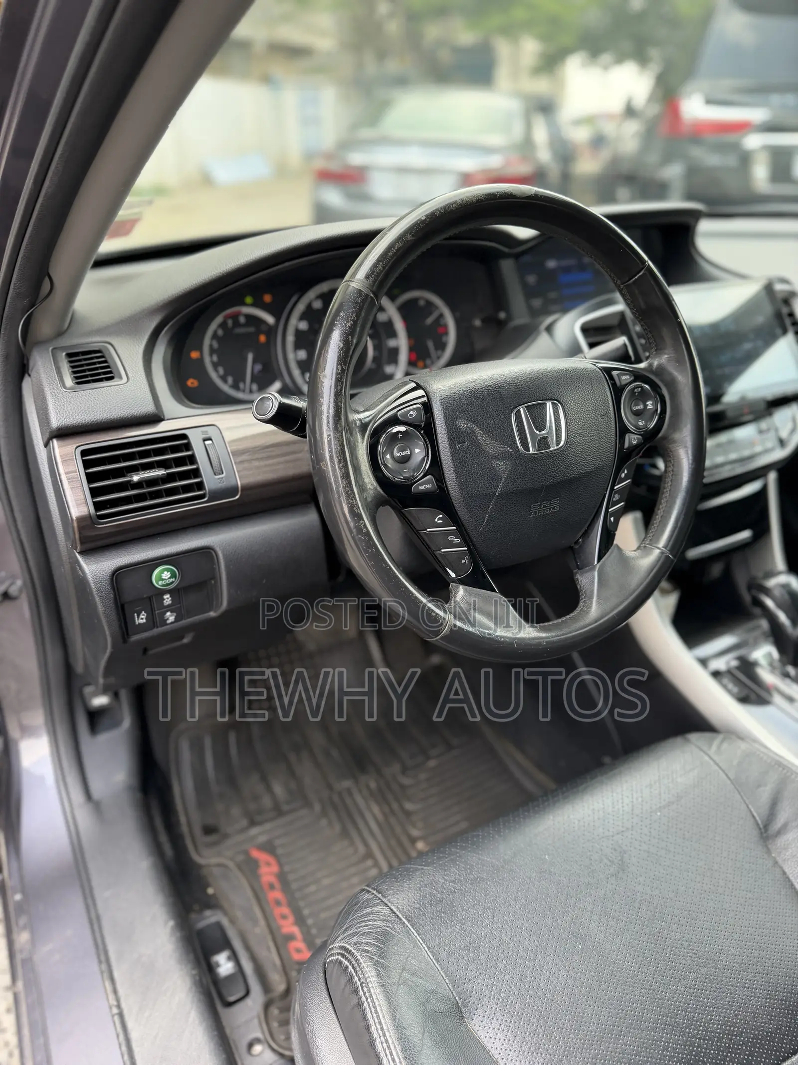 Honda Accord EX-L V-6 4dr Sedan FWD (3.5L 6cyl 6A) 2016 Gray