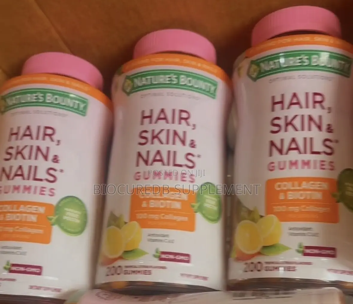 Natures Bounty Collagen Biotin 200gummies