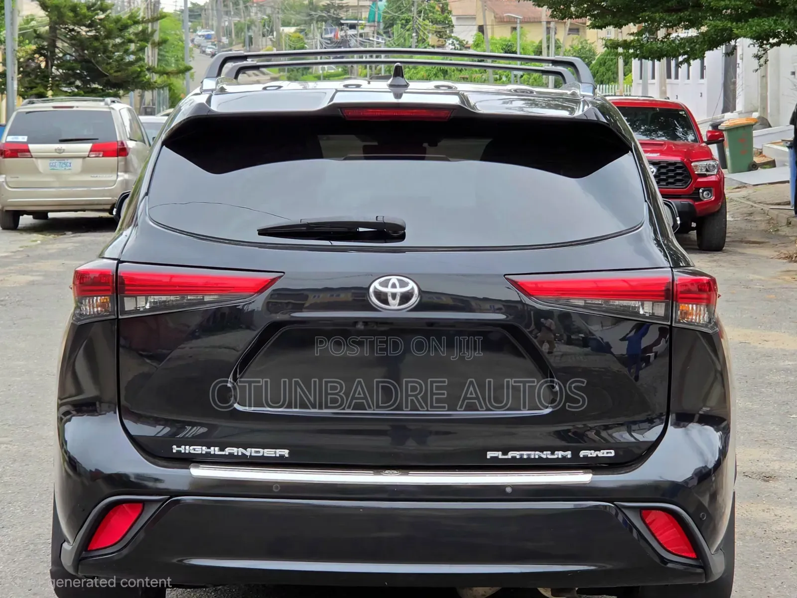 Toyota Highlander Platinum 2021 Black