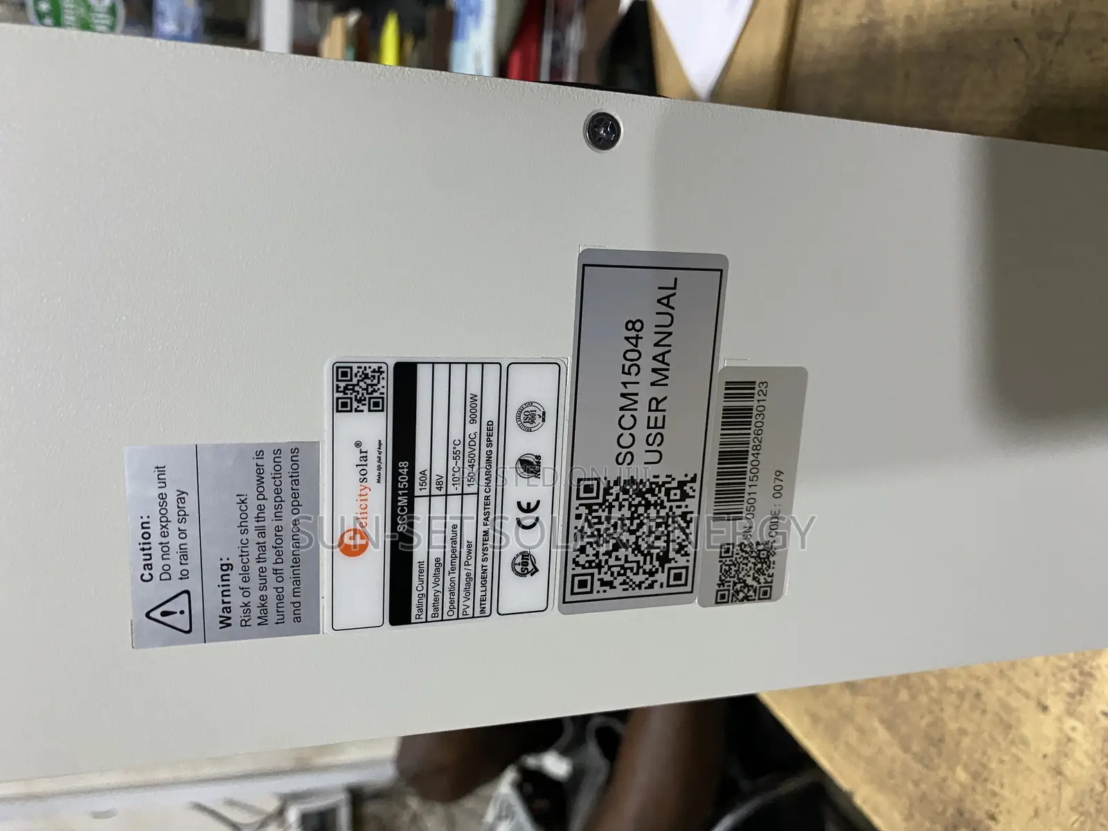 Felicity Charge Controller 150a 48v With 2yrs Warranty